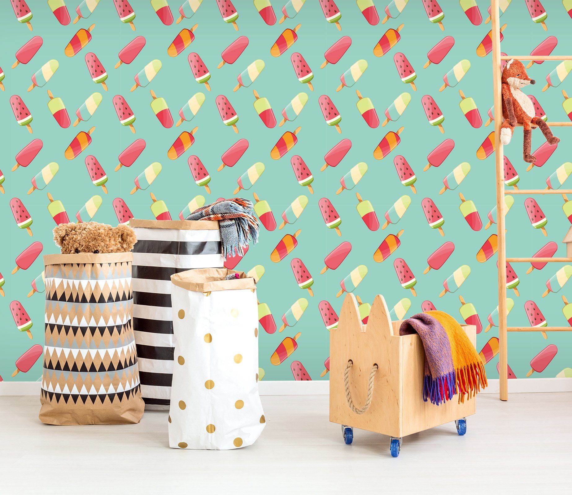 3D Watermelon Flavored Ice Cream 589 Wallpaper AJ Wallpaper 