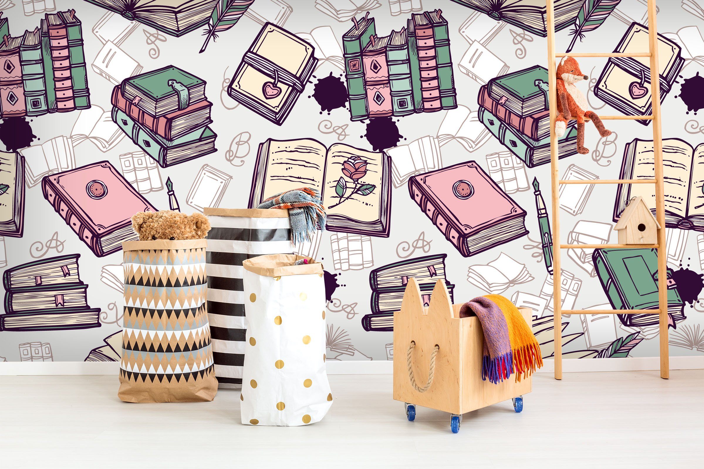 3D Book Pen 577 Wallpaper AJ Wallpaper 