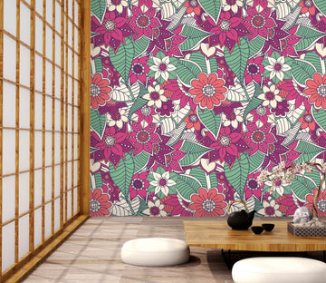 3D Safflower Bloom 607 Wallpaper AJ Wallpaper 