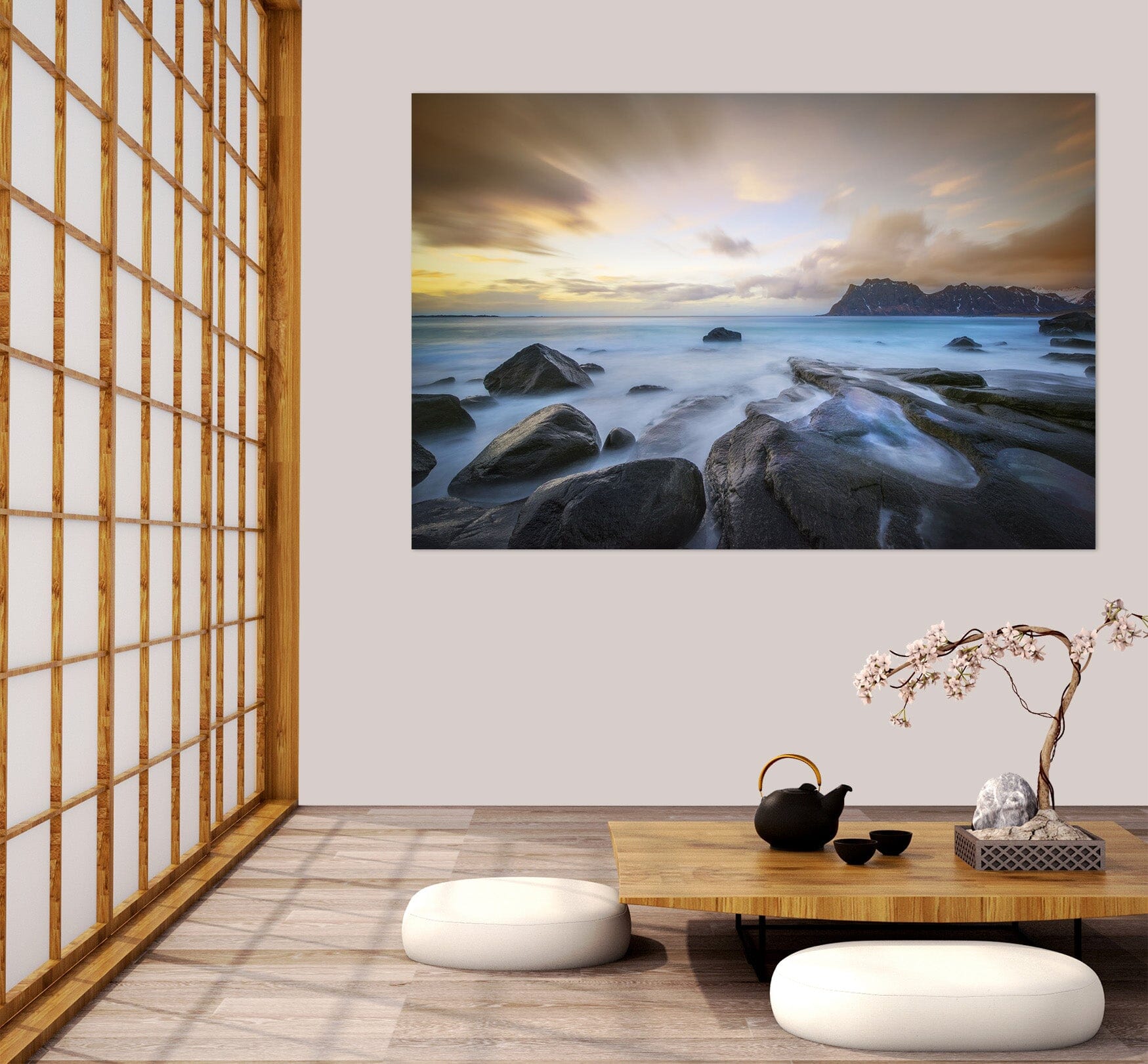 3D Sea Stones 185 Marco Carmassi Wall Sticker Wallpaper AJ Wallpaper 2 