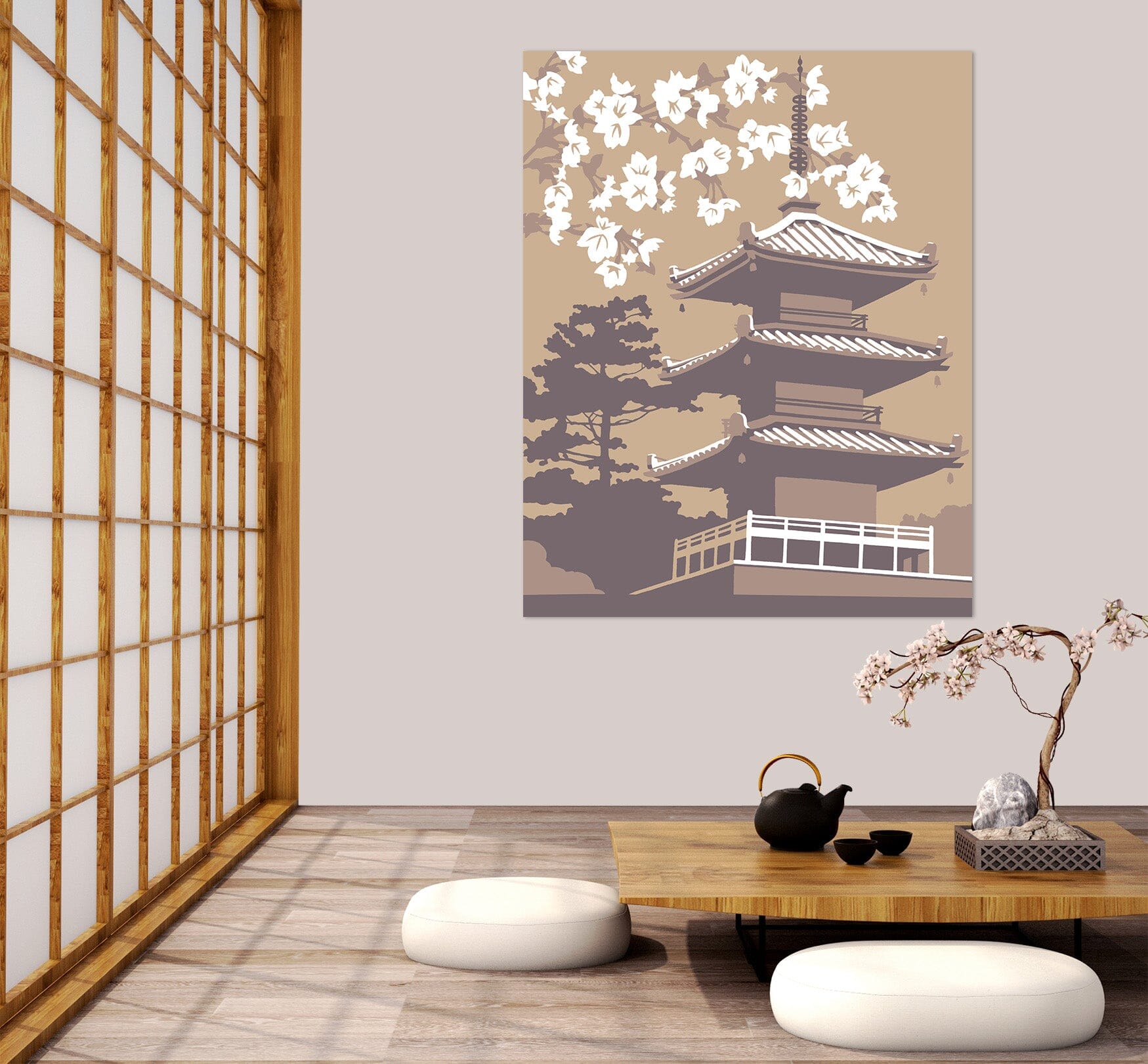 3D Japan 014 Steve Read Wall Sticker Wallpaper AJ Wallpaper 2 