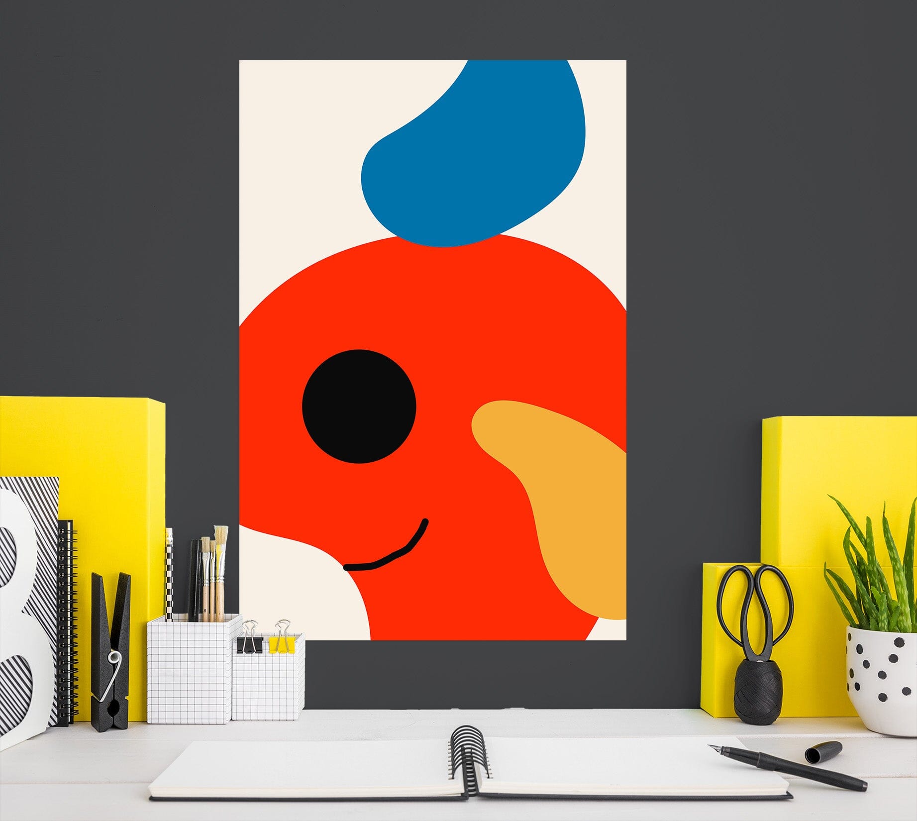 3D Color Animation 173 Boris Draschoff Wall Sticker Wallpaper AJ Wallpaper 2 