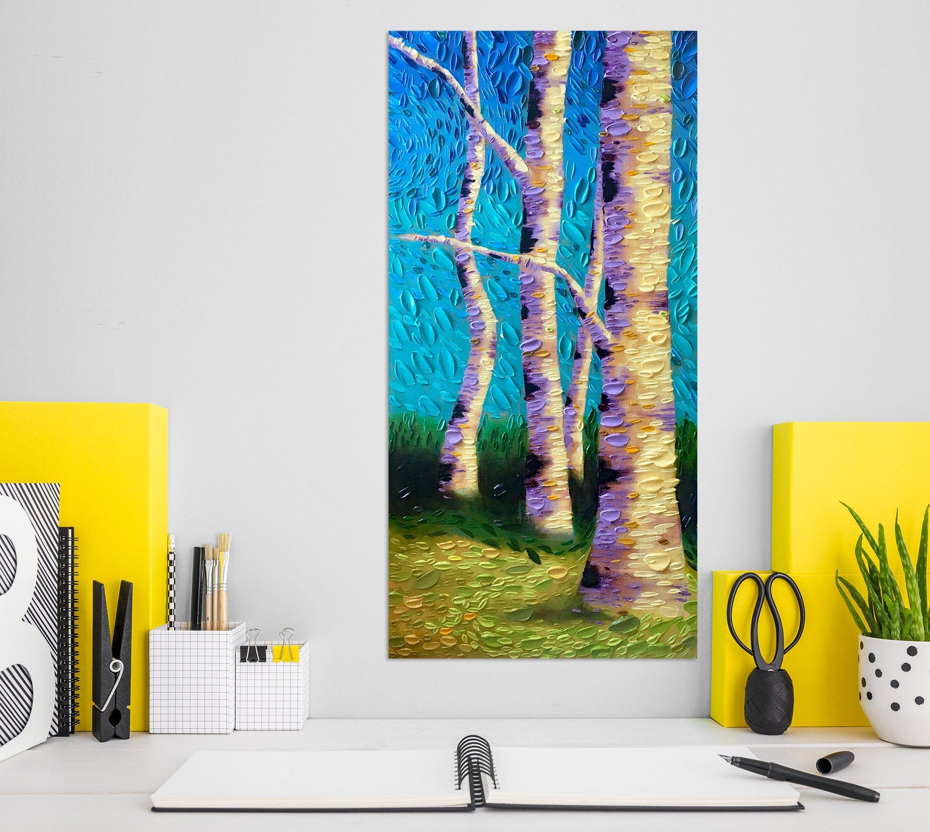 3D Garden Branches Mystery 037 Dena Tollefson Wall Sticker Wallpaper AJ Wallpaper 2 