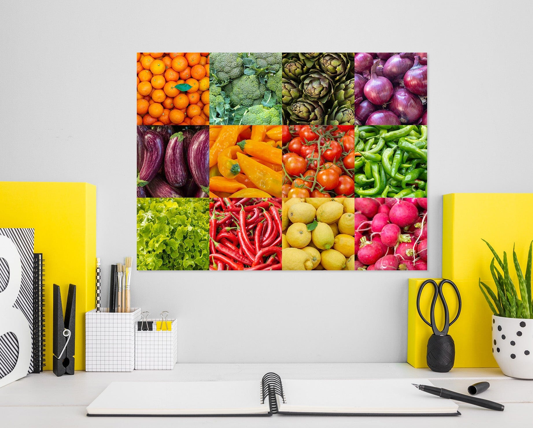 3D Fresh Fruits And Vegetables 033 Assaf Frank Wall Sticker Wallpaper AJ Wallpaper 2 