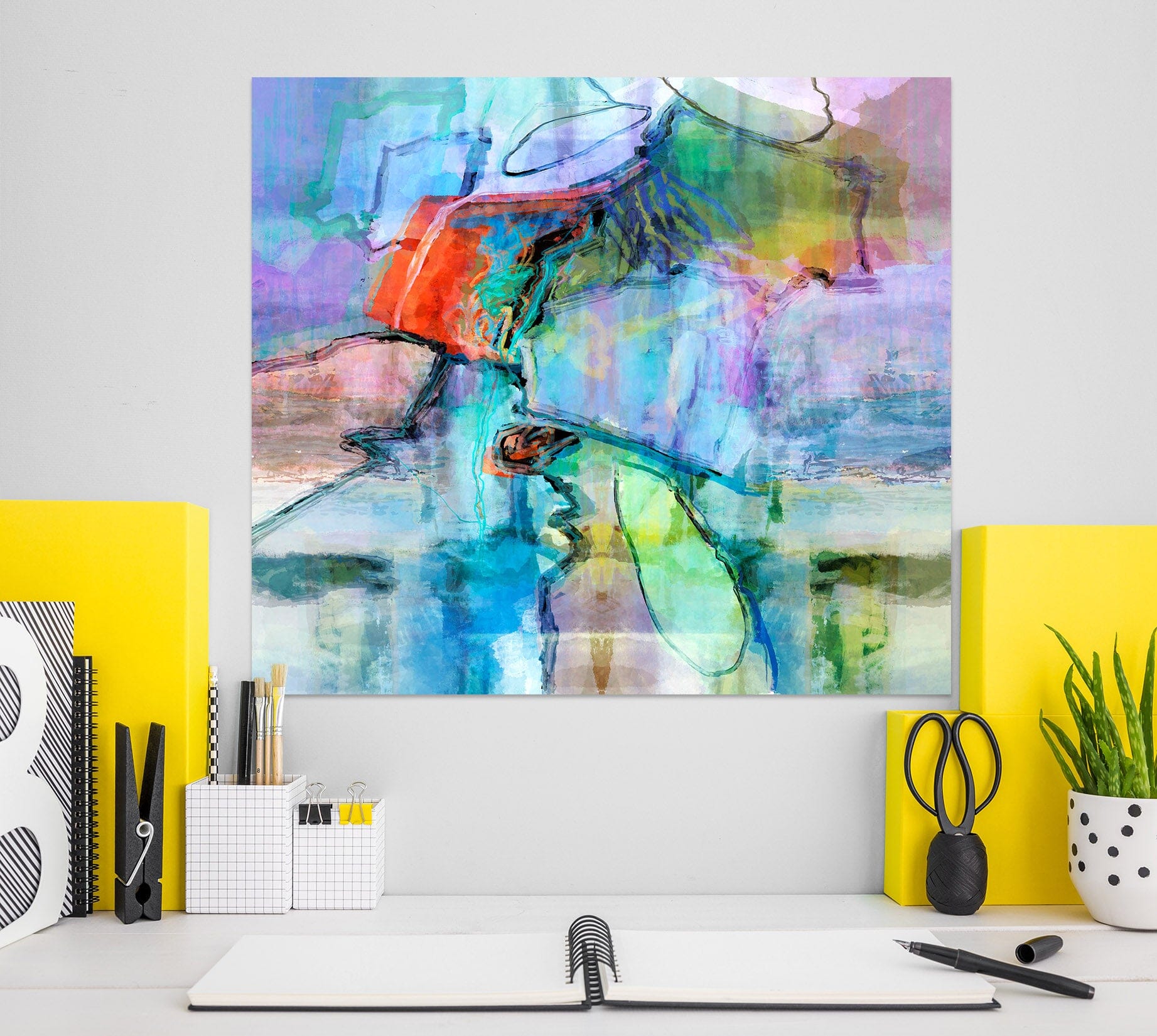 3D Colorful Pool 019 Michael Tienhaara Wall Sticker Wallpaper AJ Wallpaper 2 