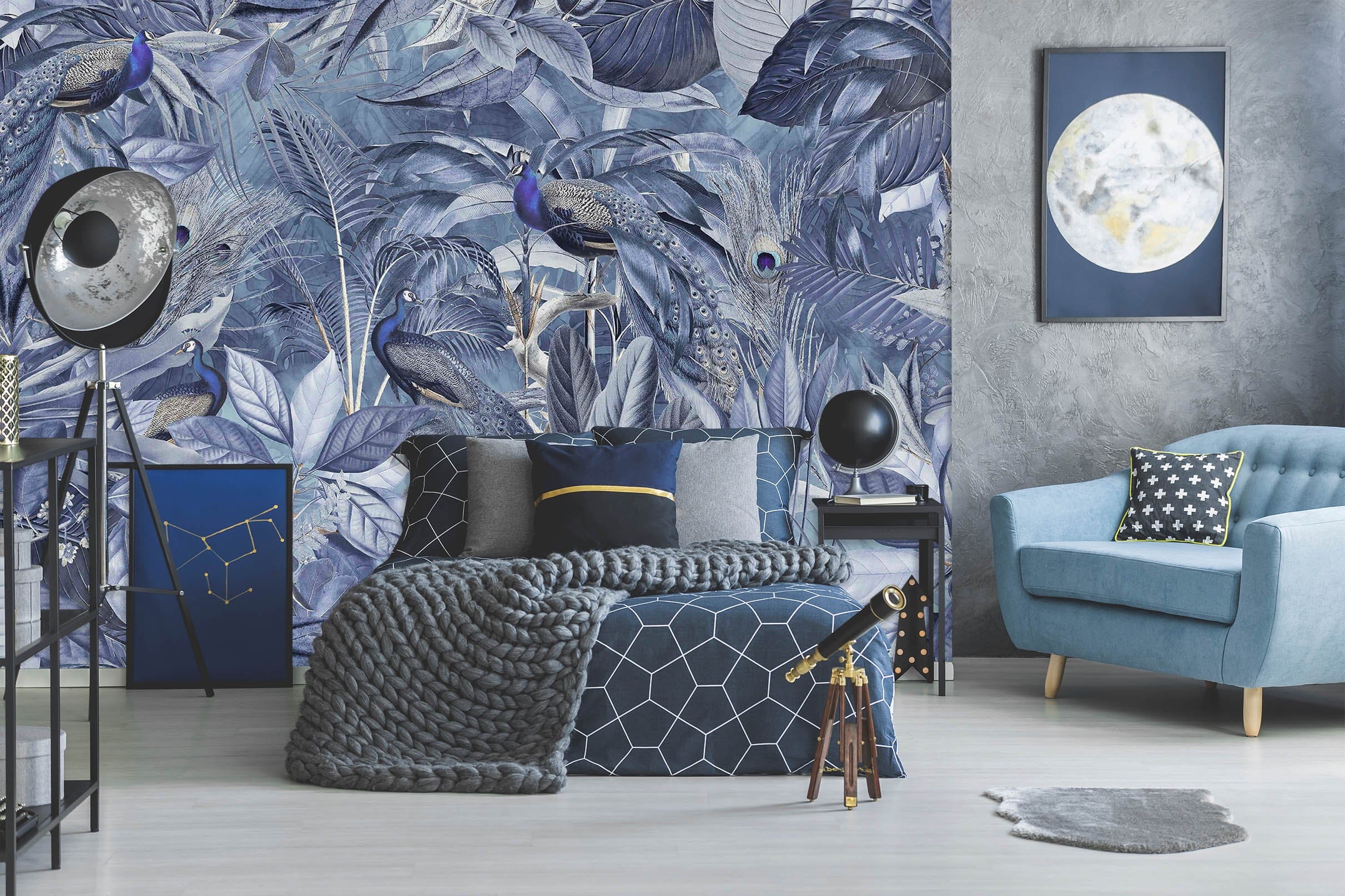 3D Night Forest 1006 Andrea haase Wall Mural Wall Murals Wallpaper AJ Wallpaper 2 