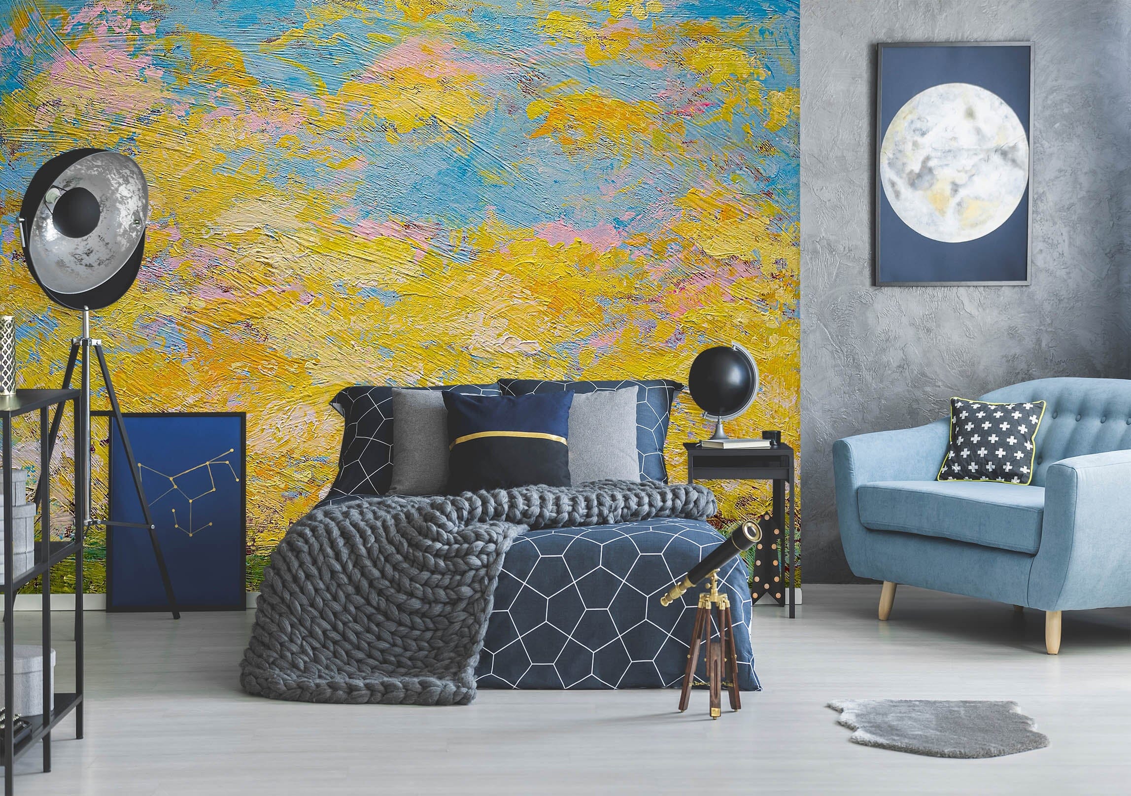 3D Abstract Flowers 187 Allan P. Friedlander Wall Mural Wall Murals Wallpaper AJ Wallpaper 2 