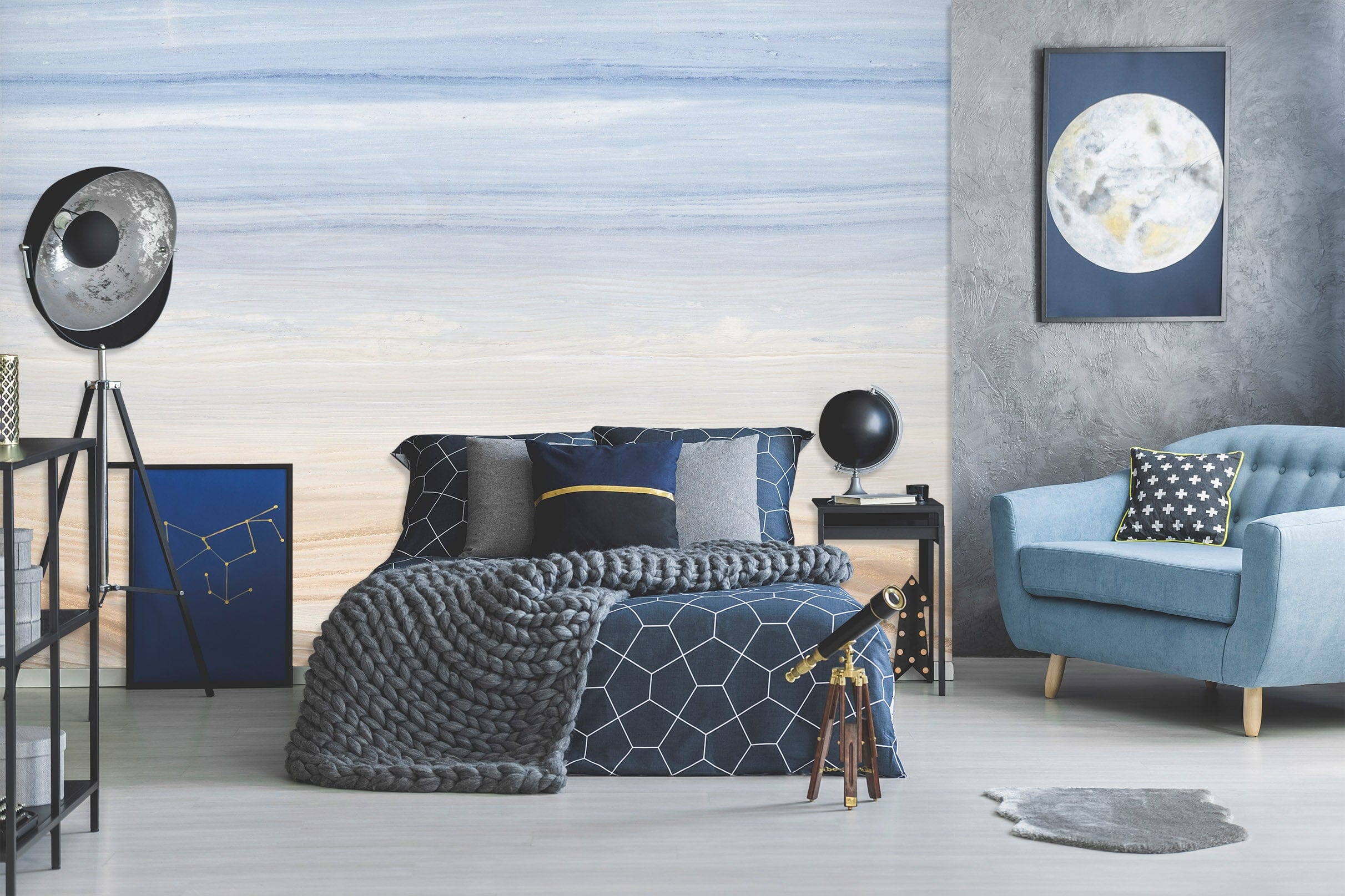 3D Misty Sea 1453 Wall Murals Wallpaper AJ Wallpaper 2 