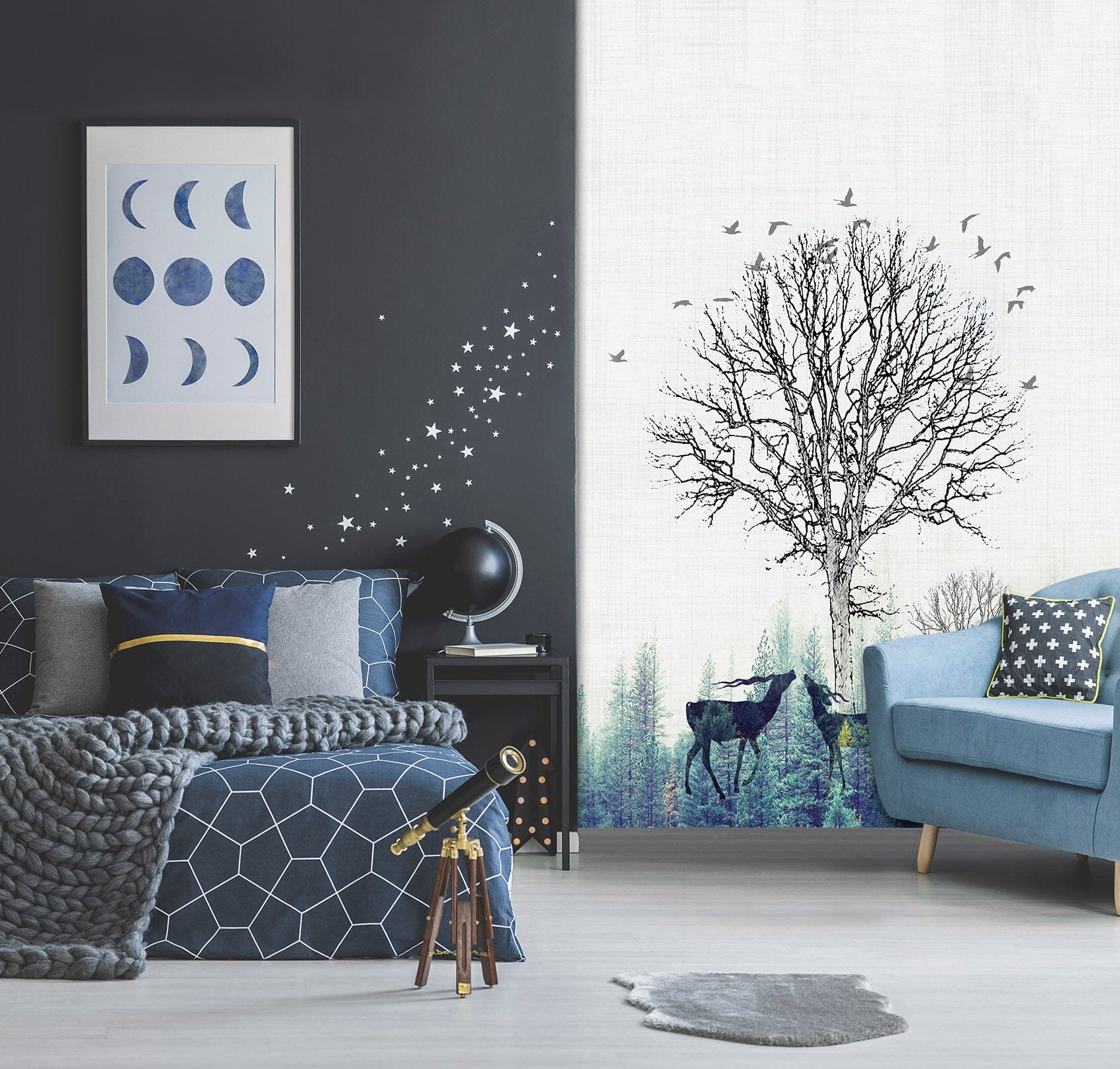 3D Dead Bird 043 Wall Murals Wallpaper AJ Wallpaper 2 