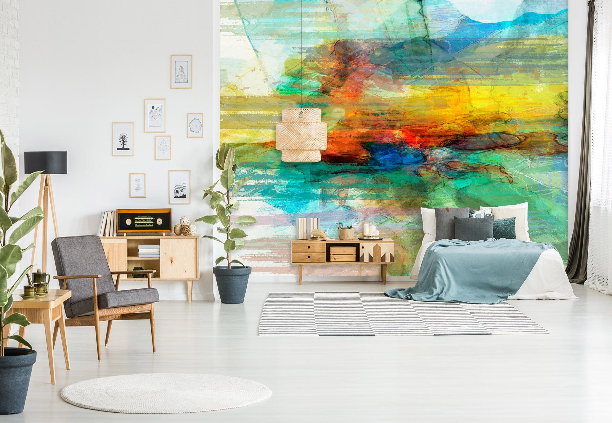 3D Color Sea 130 Michael Tienhaara Wall Mural Wall Murals Wallpaper AJ Wallpaper 2 