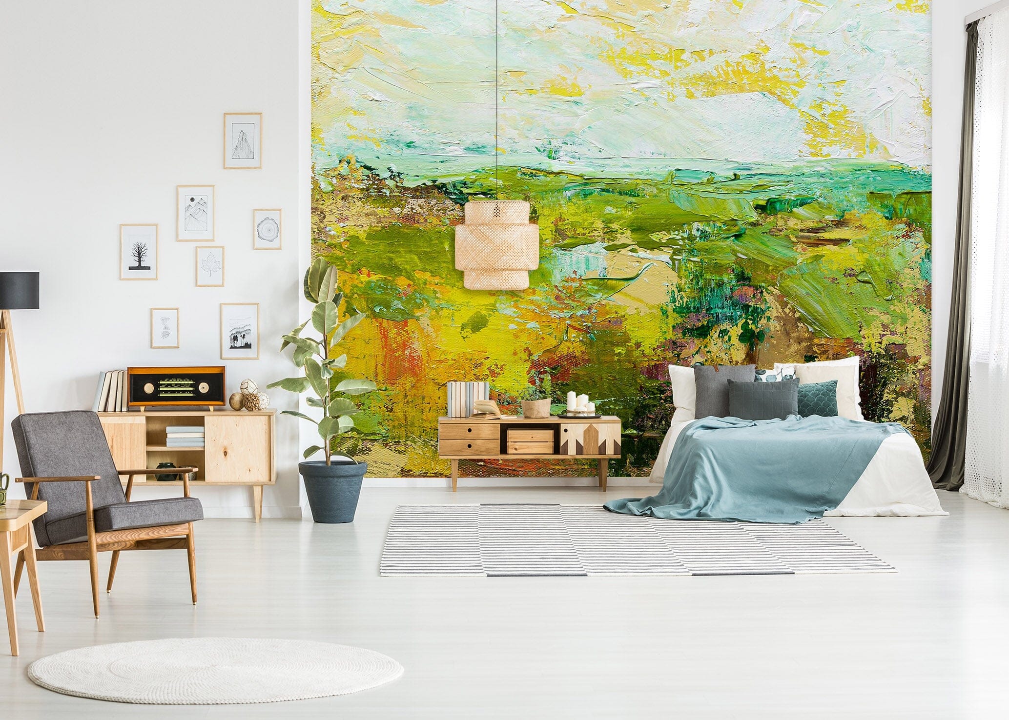 3D Oil Painting Field 216 Allan P. Friedlander Wall Mural Wall Murals Wallpaper AJ Wallpaper 2 