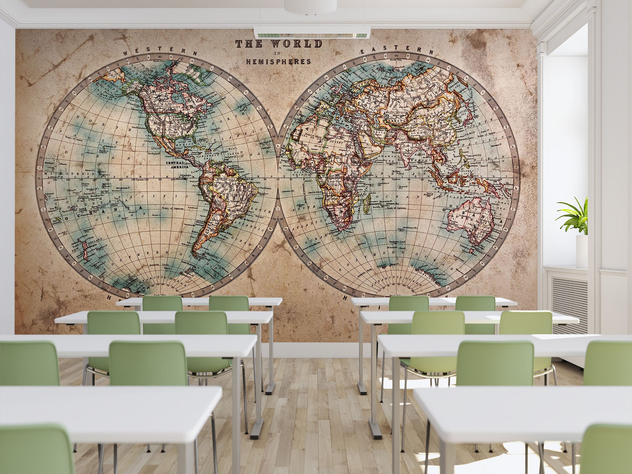 3D world map 48 Wall Murals Wallpaper AJ Wallpaper 2 