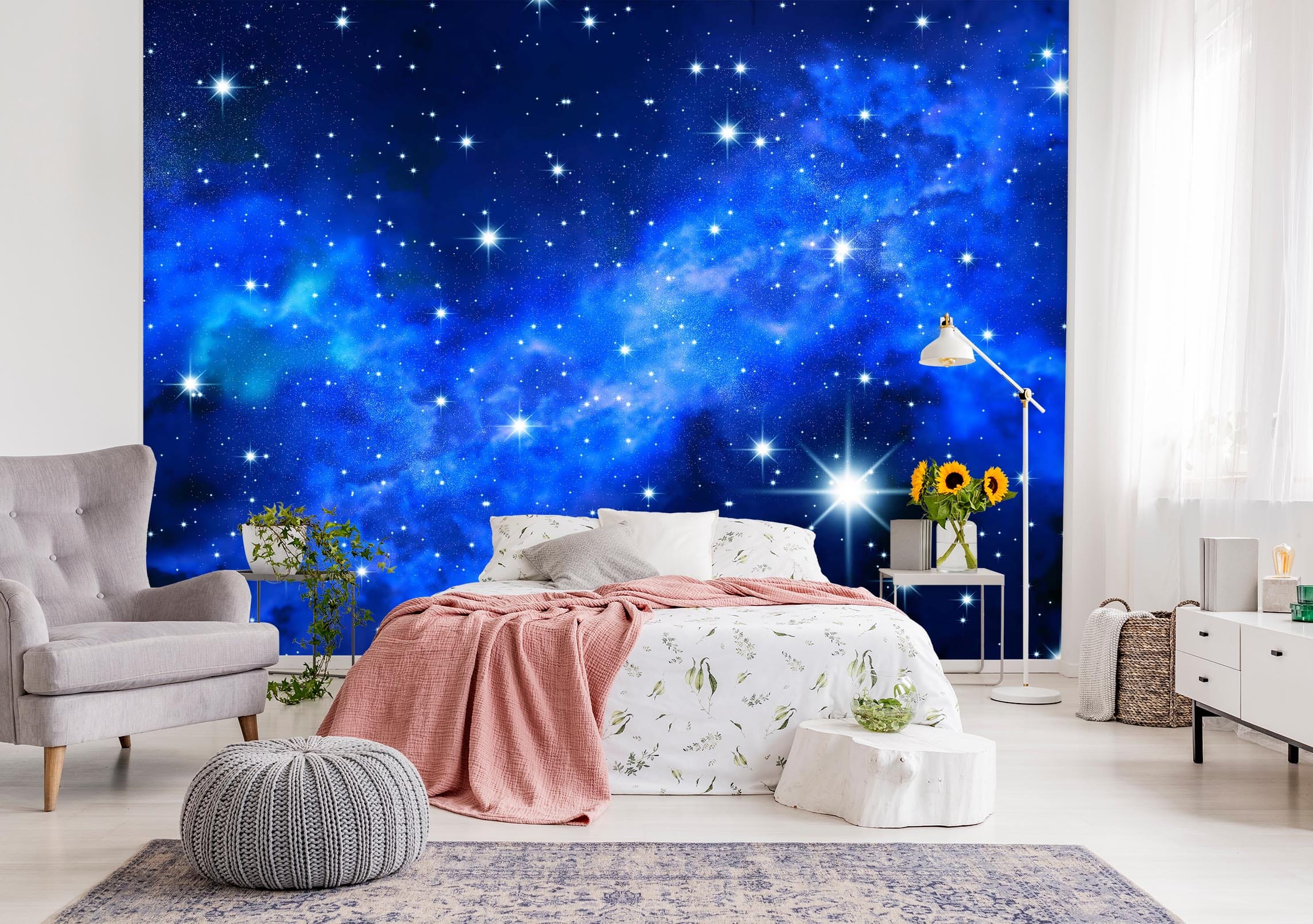 3D Galaxy Starry Sky 069 Wall Murals Wallpaper AJ Wallpaper 2 