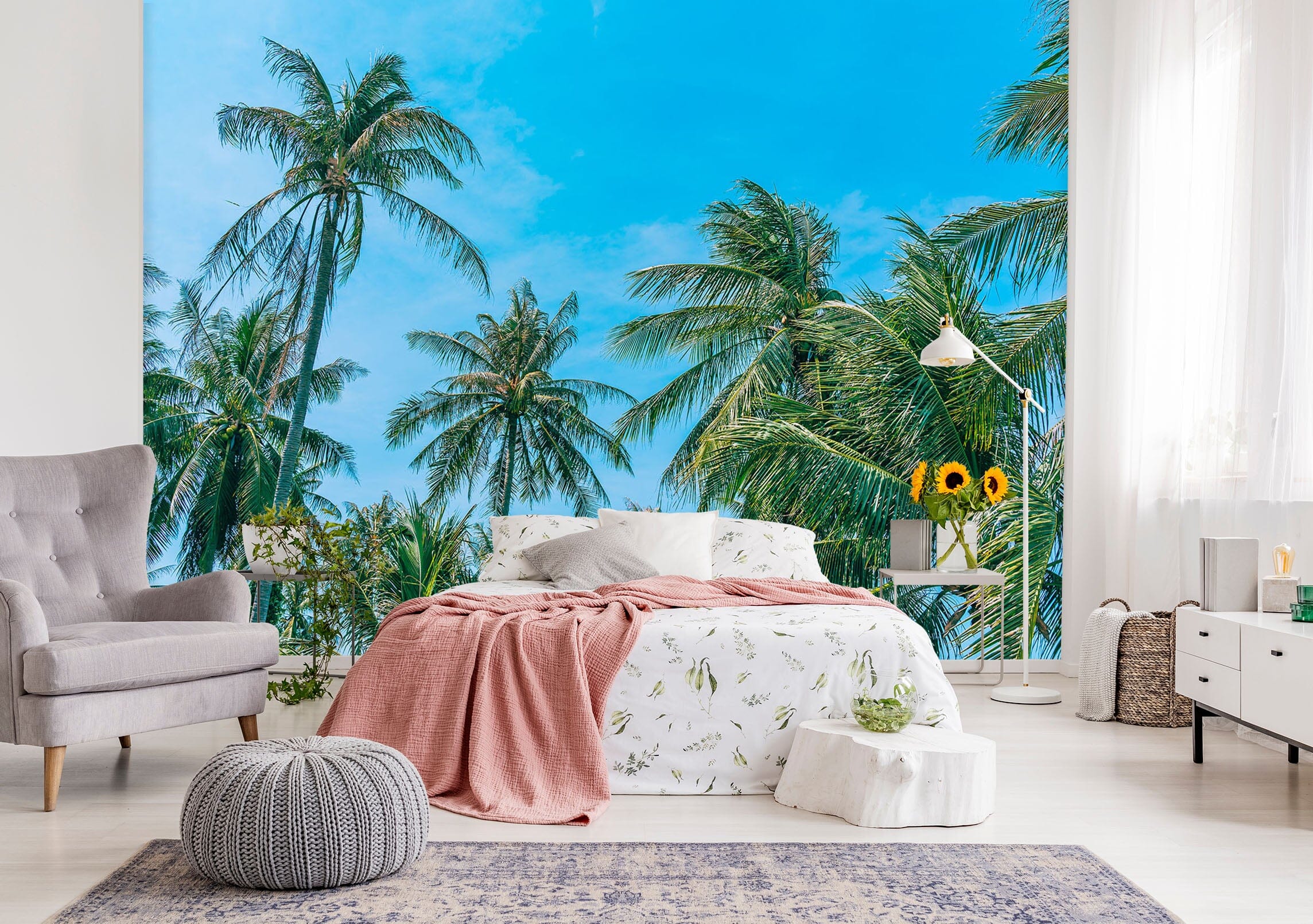 3D Coconut Grove 104 Wall Murals Wallpaper AJ Wallpaper 2 