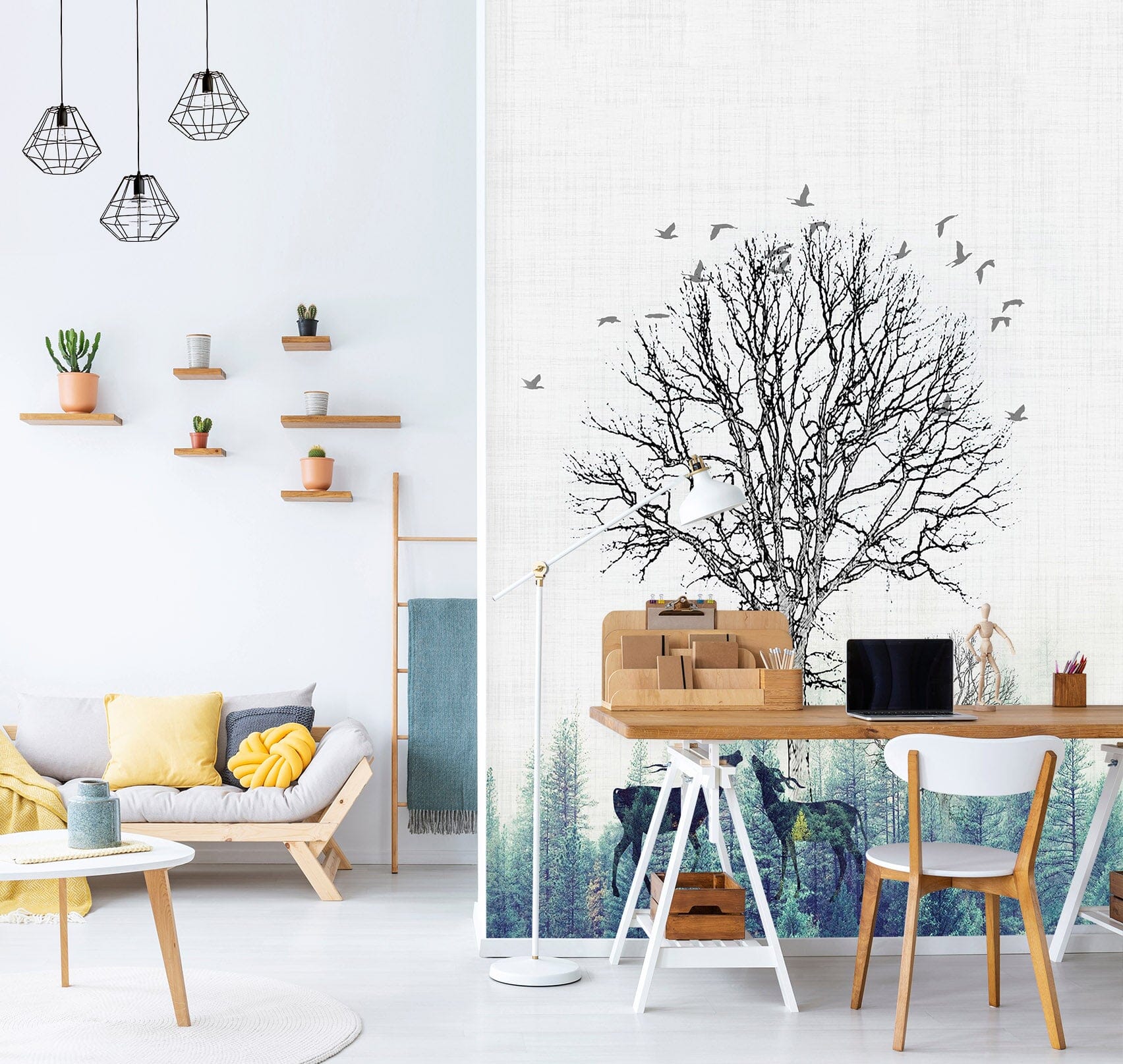 3D Dead Bird 043 Wall Murals Wallpaper AJ Wallpaper 2 