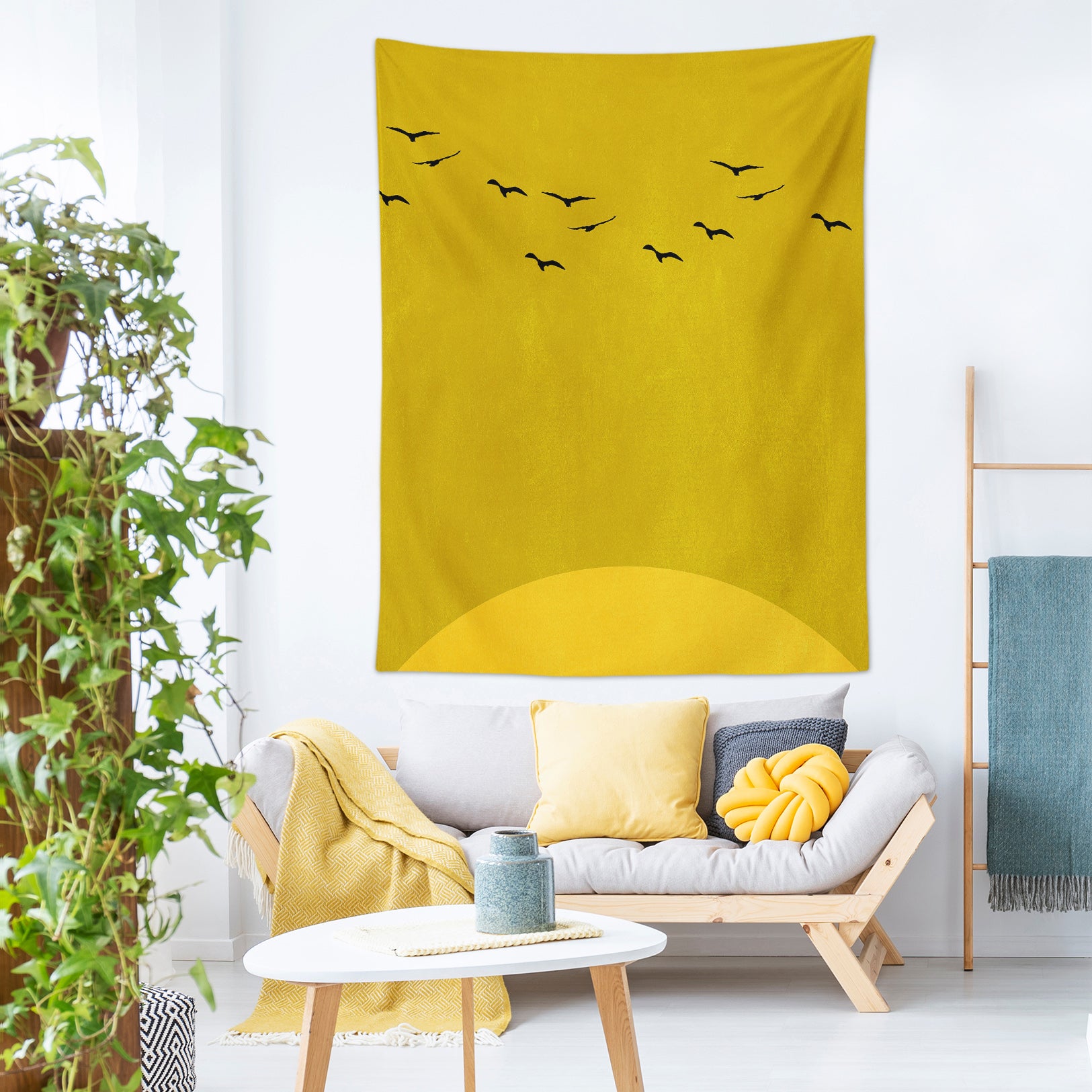 3D Yellow Sun 882 Boris Draschoff Tapestry Hanging Cloth Hang