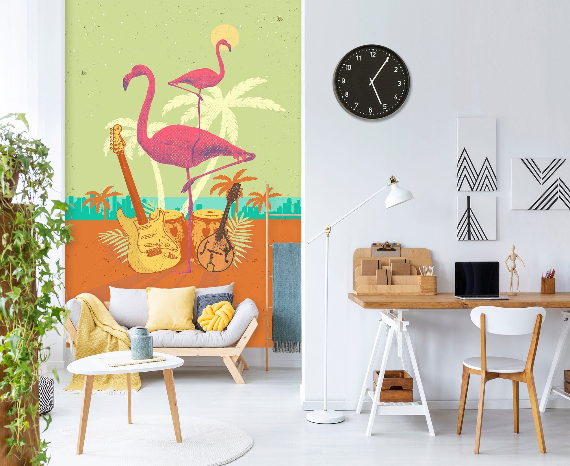 3D Tropical City 1417 Showdeer Wall Mural Wall Murals Wallpaper AJ Wallpaper 2 