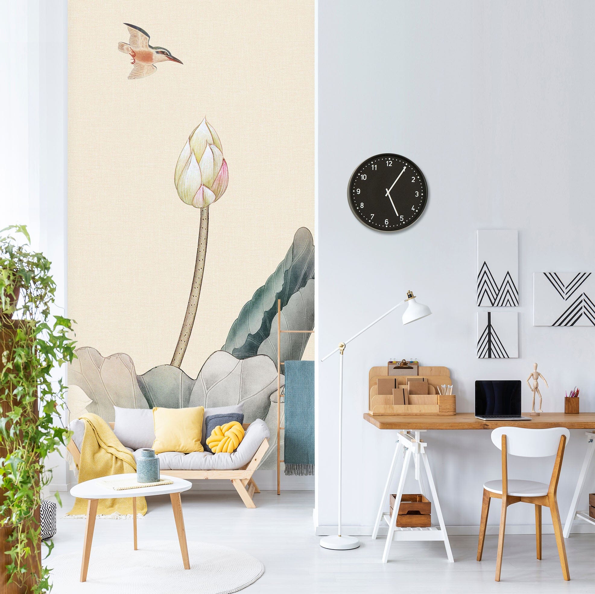 3D Lotus Flower 1815 Wall Murals Wallpaper AJ Wallpaper 2 