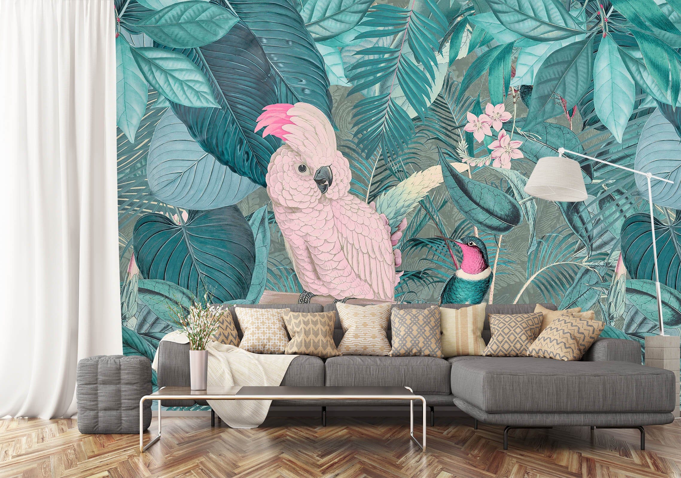 3D Jungle Friends 1419 Andrea haase Wall Mural Wall Murals Wallpaper AJ Wallpaper 2 