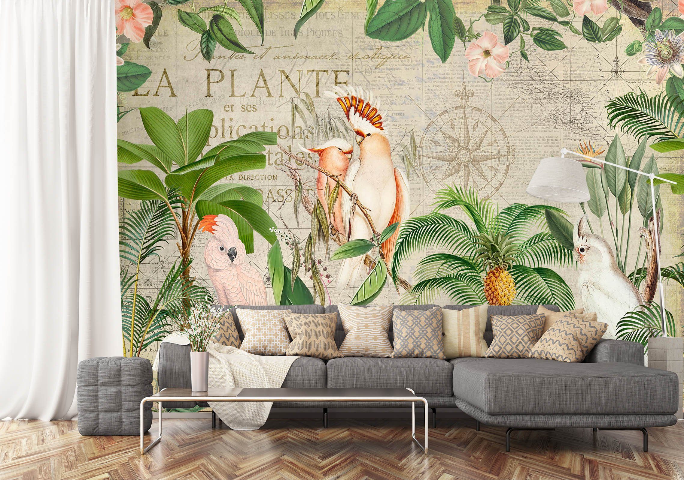 3D Bird Home 1436 Andrea haase Wall Mural Wall Murals Wallpaper AJ Wallpaper 2 