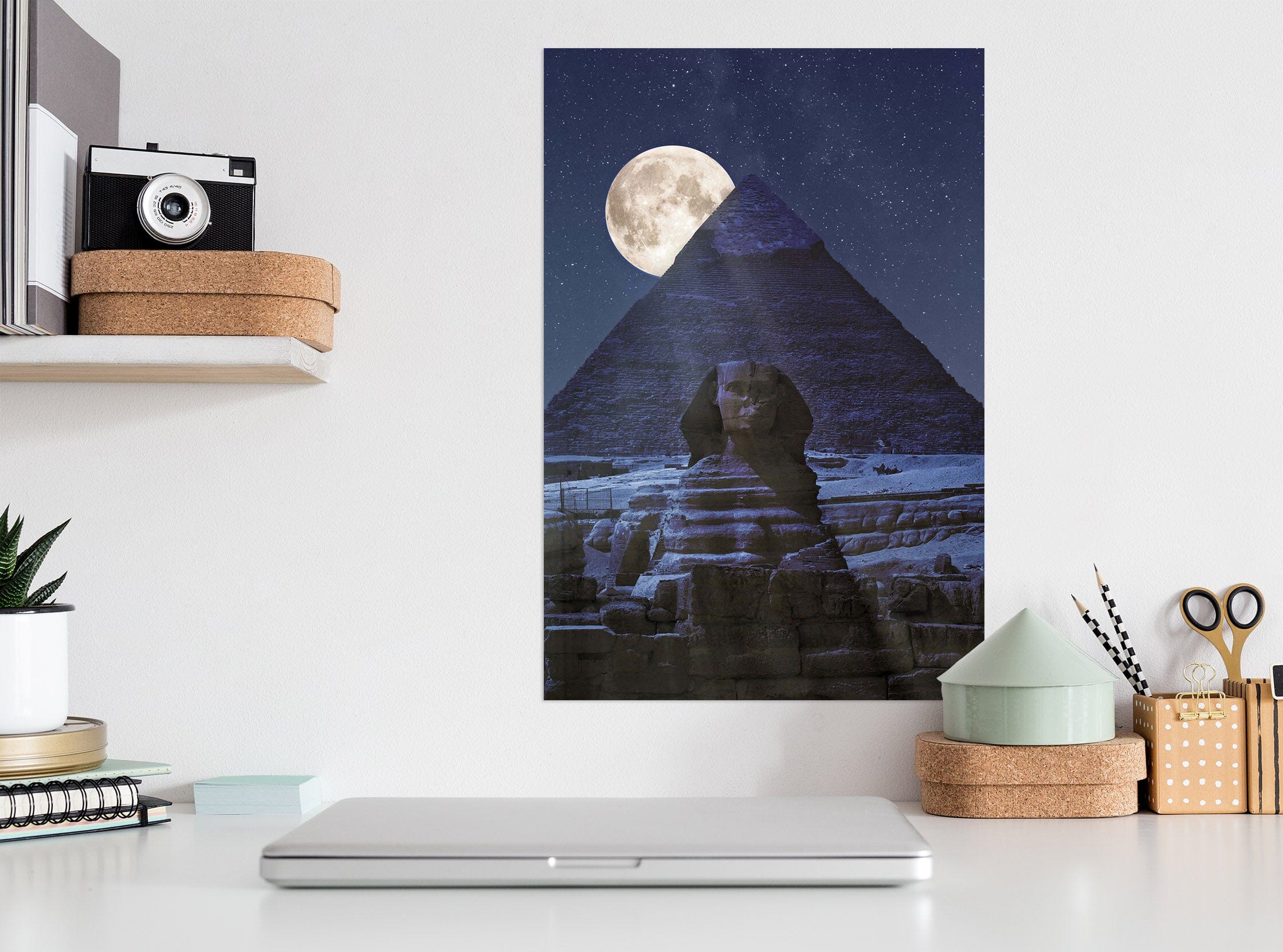 3D Valley Moon 235 Marco Carmassi Wall Sticker Wallpaper AJ Wallpaper 2 