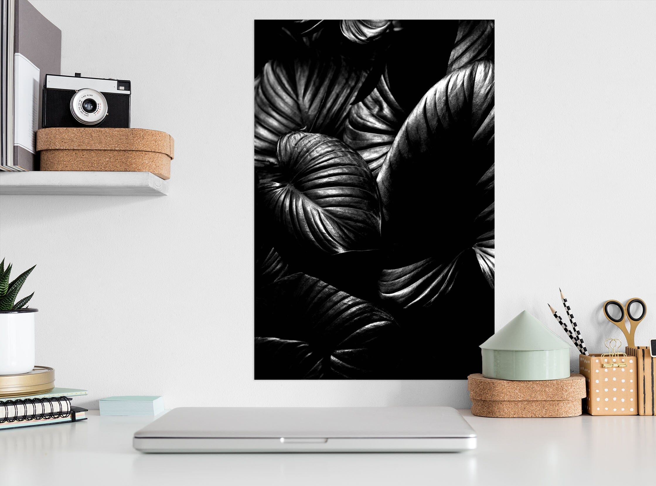 3D Green Leaf 242 Boris Draschoff Wall Sticker Wallpaper AJ Wallpaper 2 