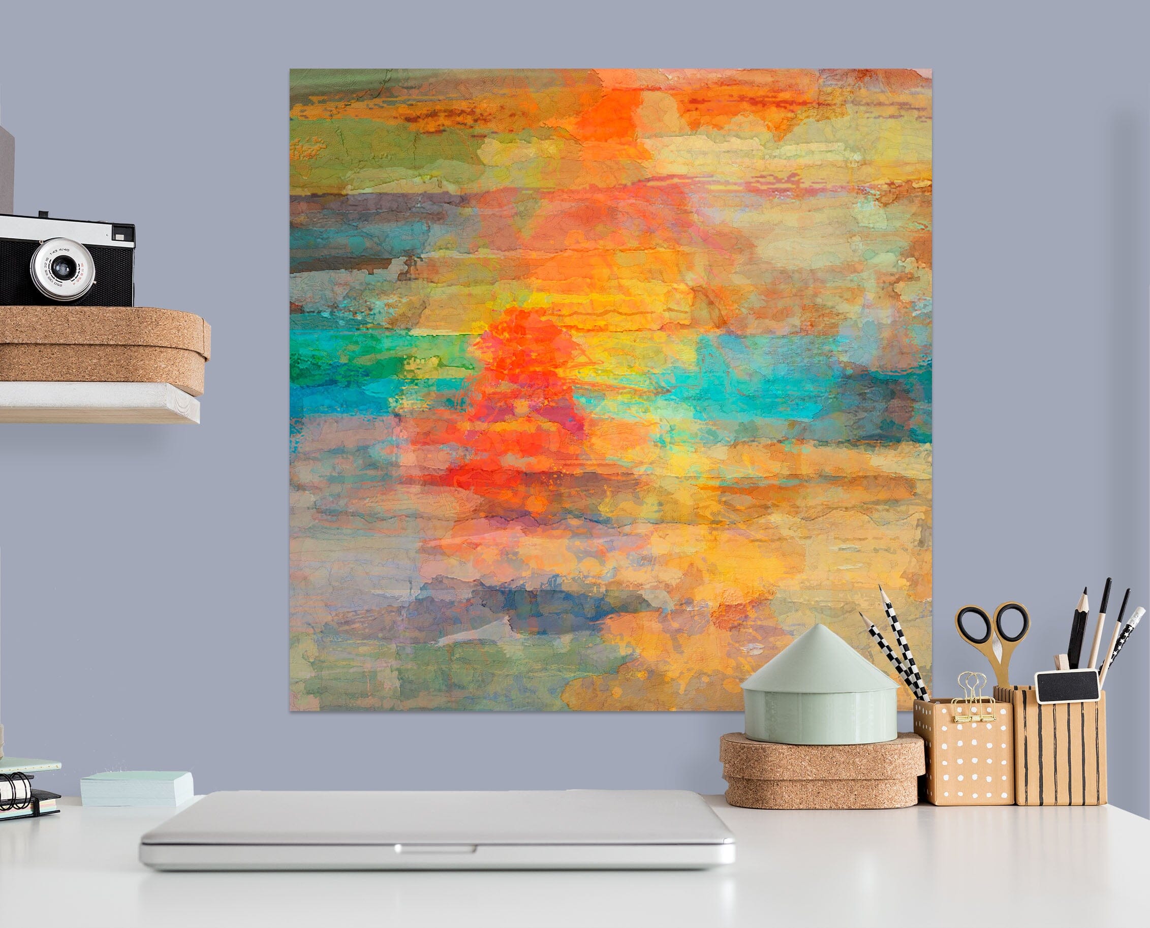 3D Sunset Sea 024 Michael Tienhaara Wall Sticker Wallpaper AJ Wallpaper 2 