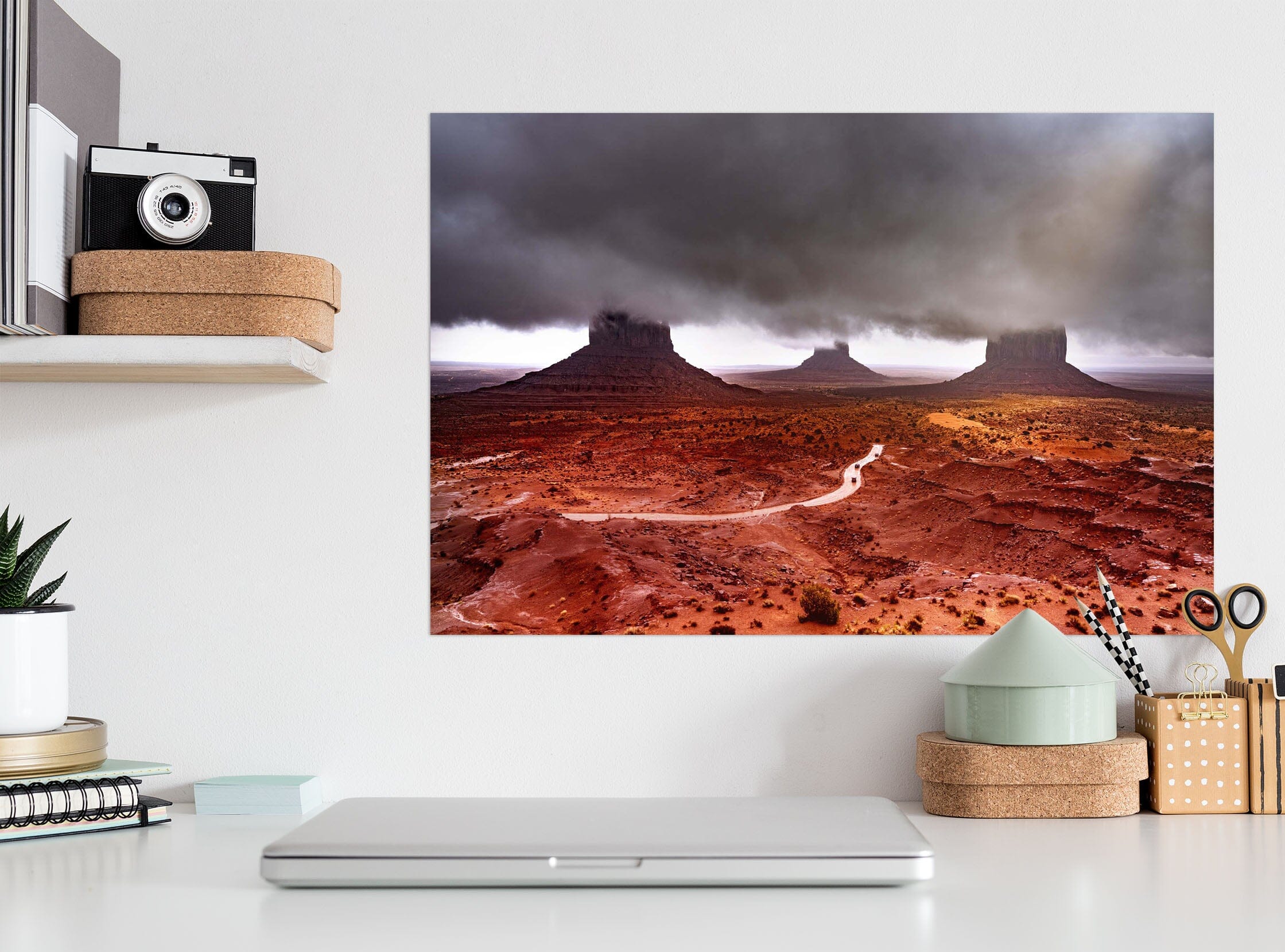 3D Red Valley 184 Marco Carmassi Wall Sticker Wallpaper AJ Wallpaper 2 