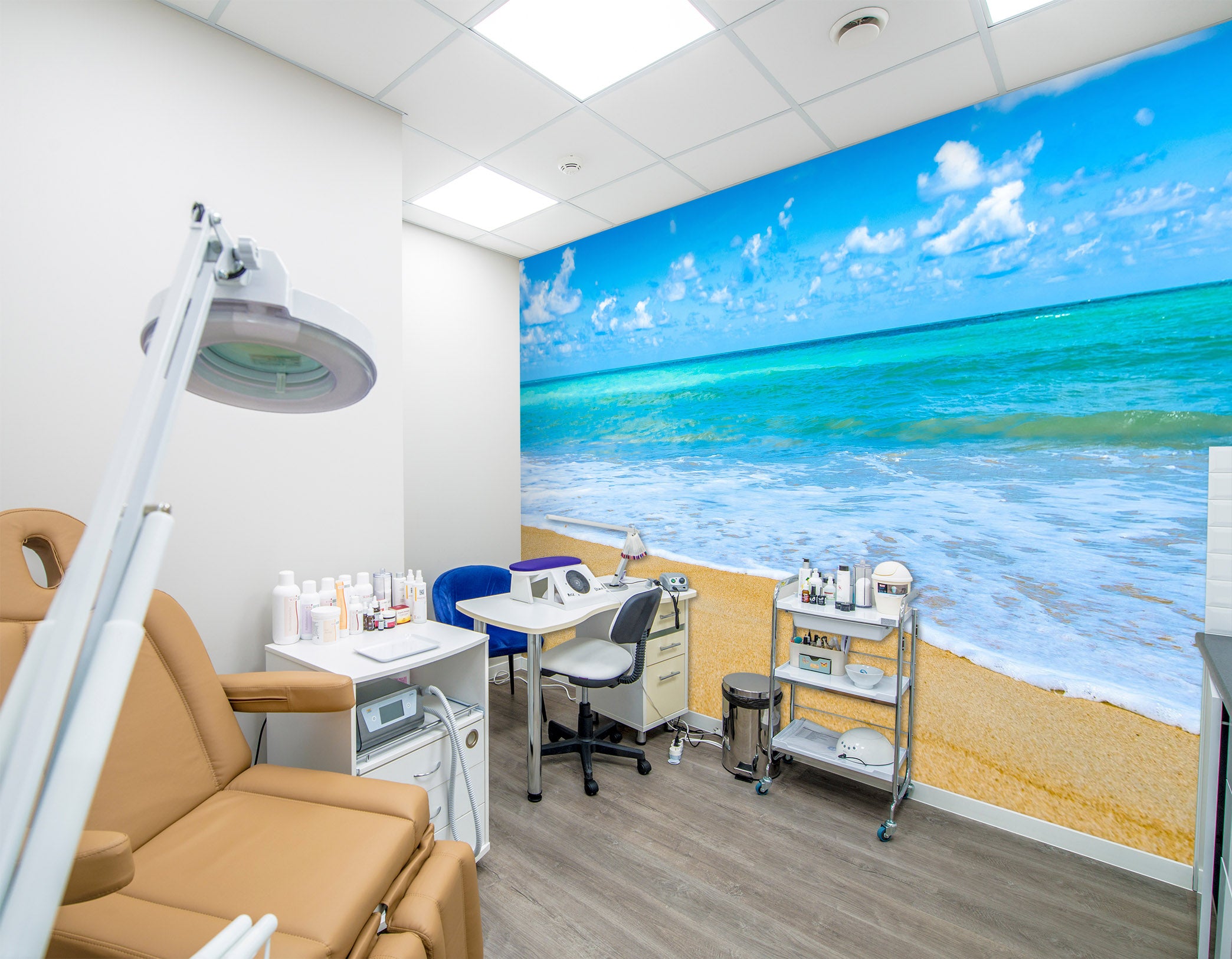 3D Sea Beach Beautiful 307 Wall Murals