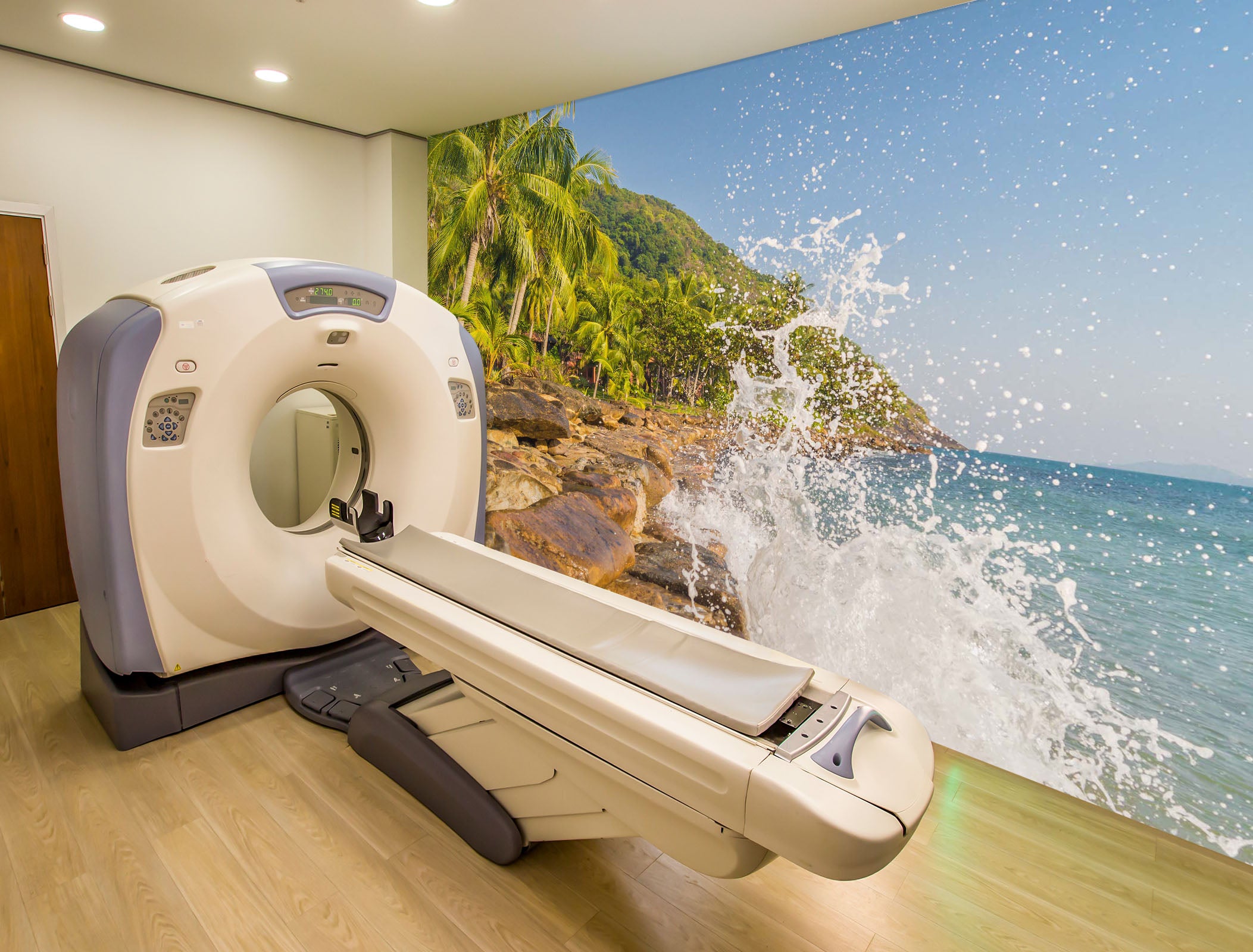 3D Palm Trees 325 Wall Murals