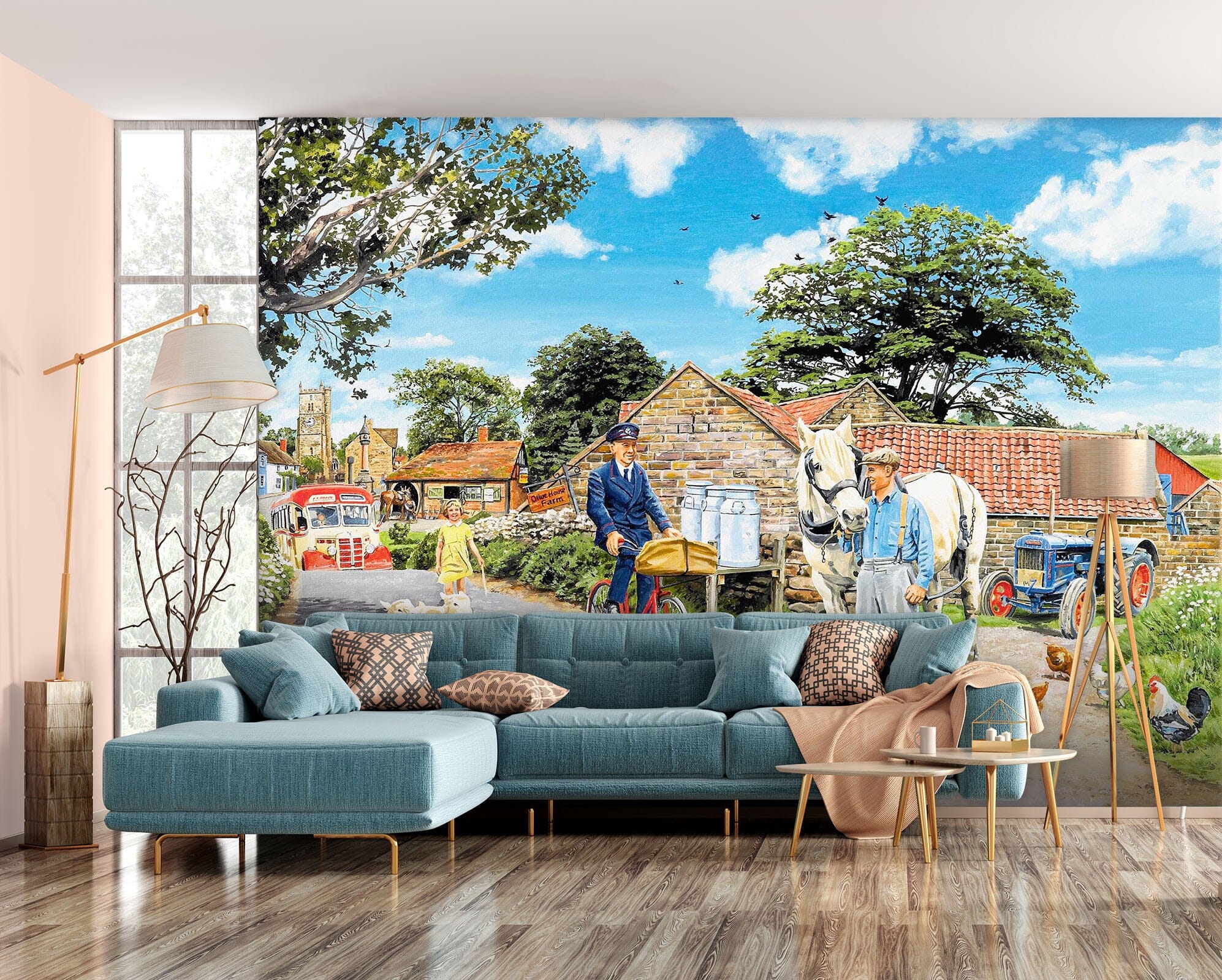 3D Post For The Farm 1046 Trevor Mitchell Wall Mural Wall Murals Wallpaper AJ Wallpaper 2 