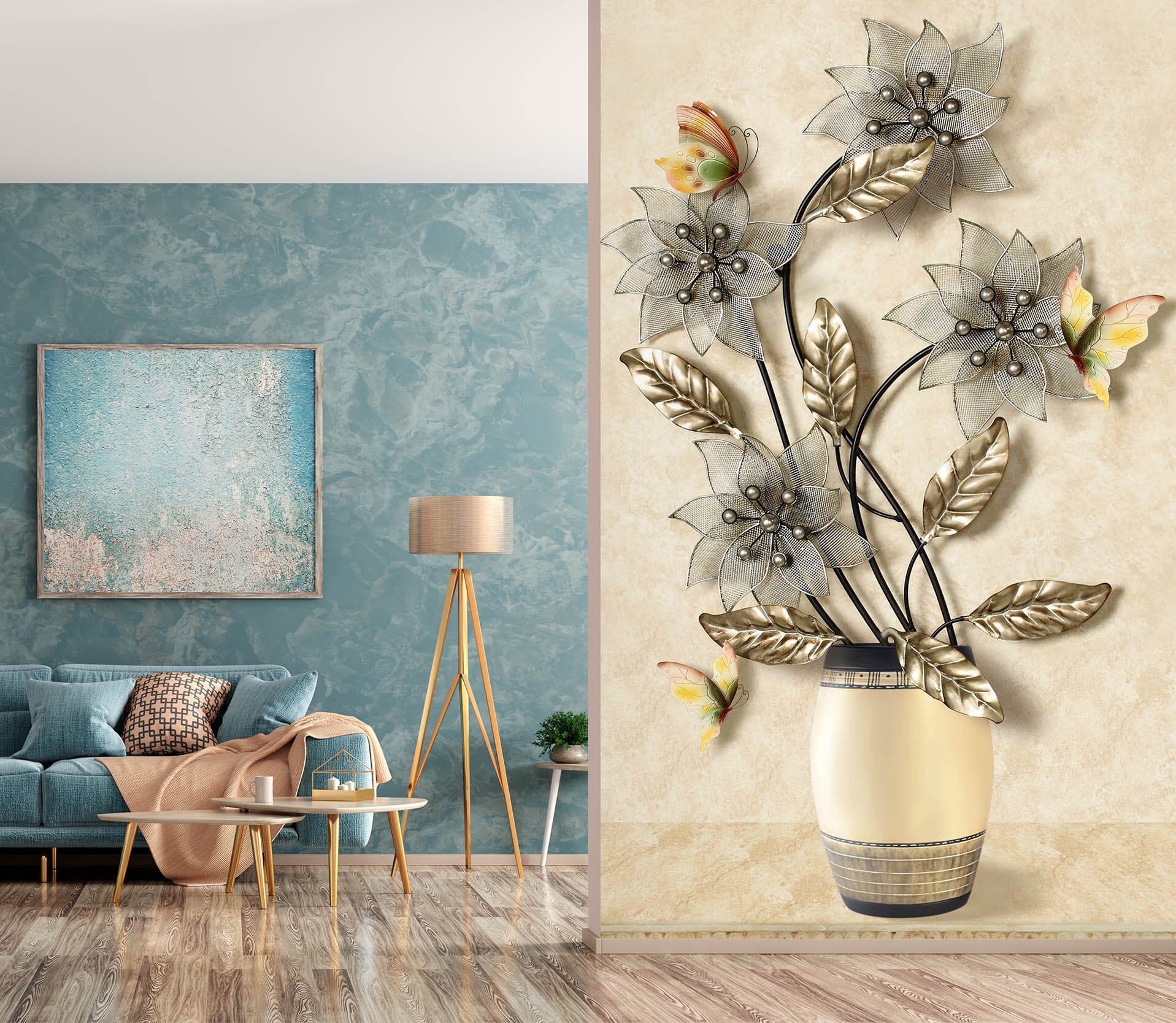 3D Art Vase 1869 Wall Murals Wallpaper AJ Wallpaper 2 