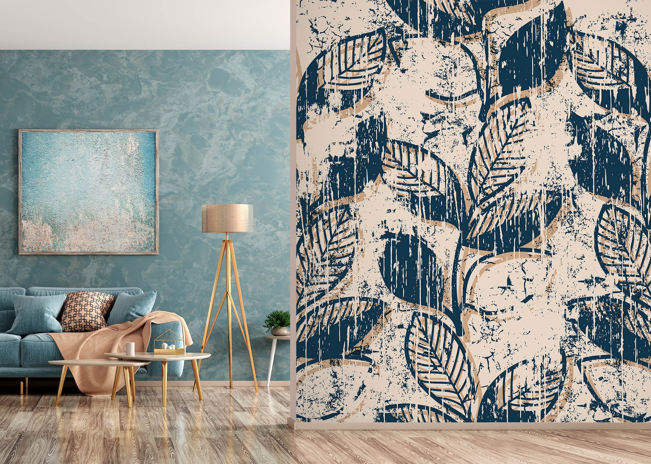 3D Leaves 58099 Wall Murals