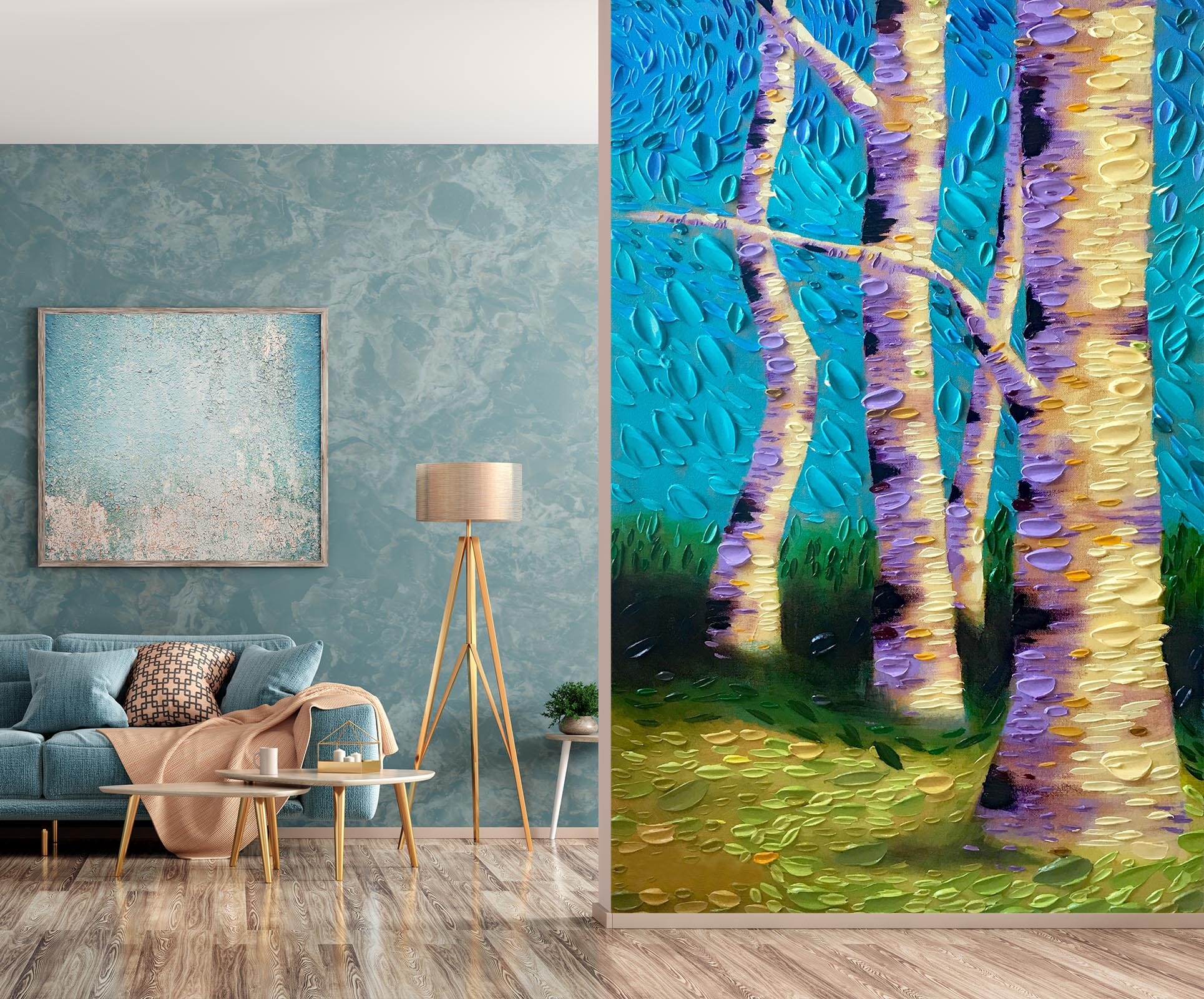 3D Trunk 1427 Dena Tollefson Wall Mural Wall Murals Wallpaper AJ Wallpaper 2 