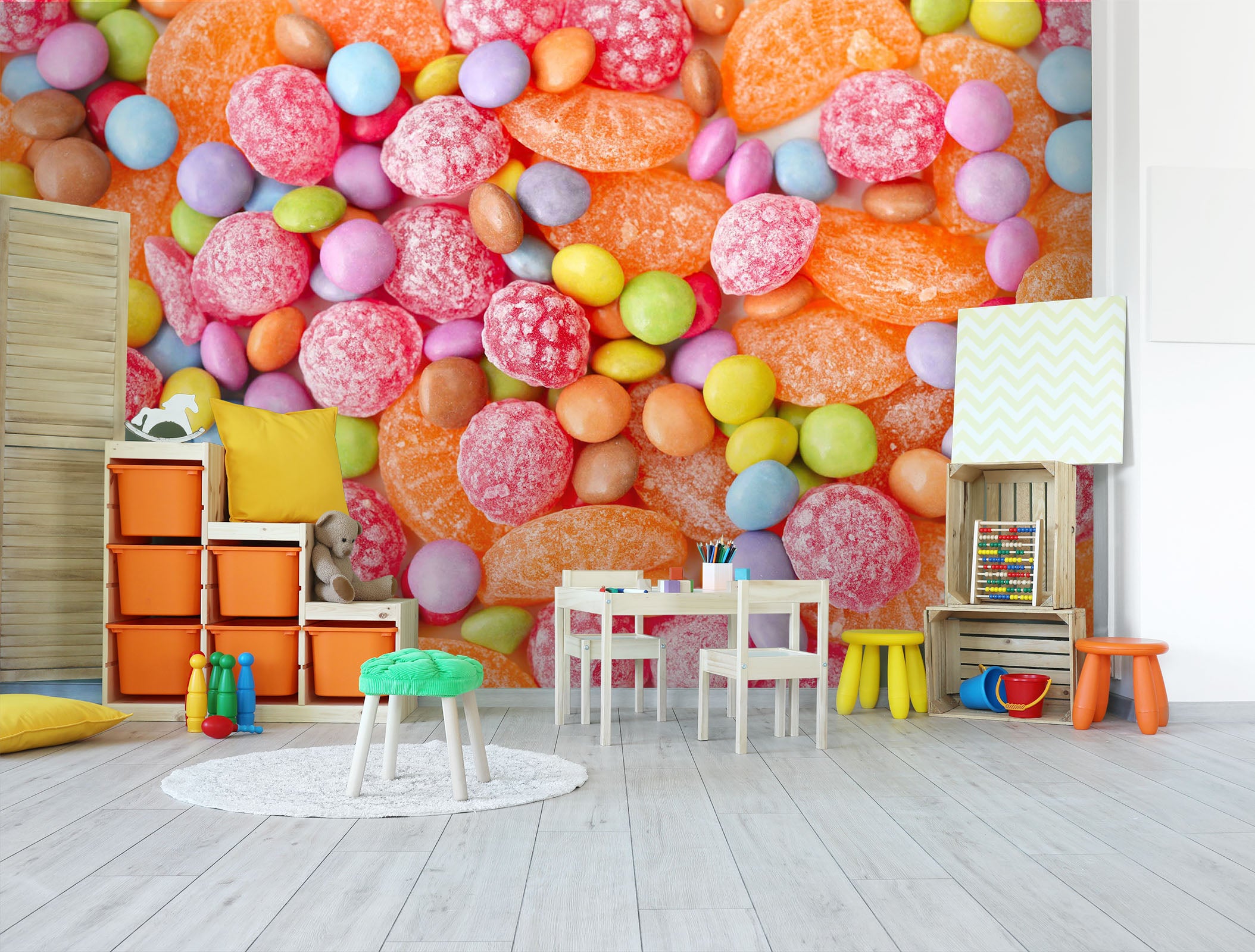 3D Fruit Candy 245 Wall Murals