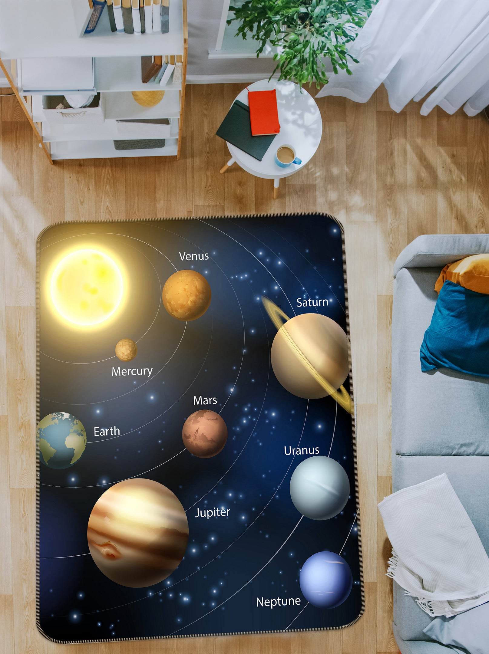 3D Planet 77251 Non Slip Rug Mat