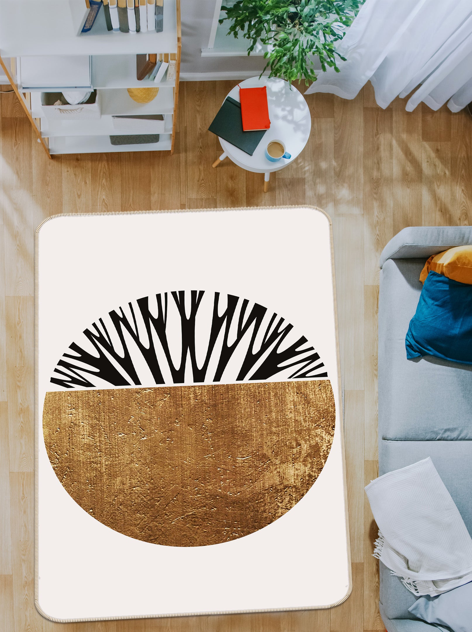 3D Graphic Pattern 1007 Boris Draschoff Rug Non Slip Rug Mat