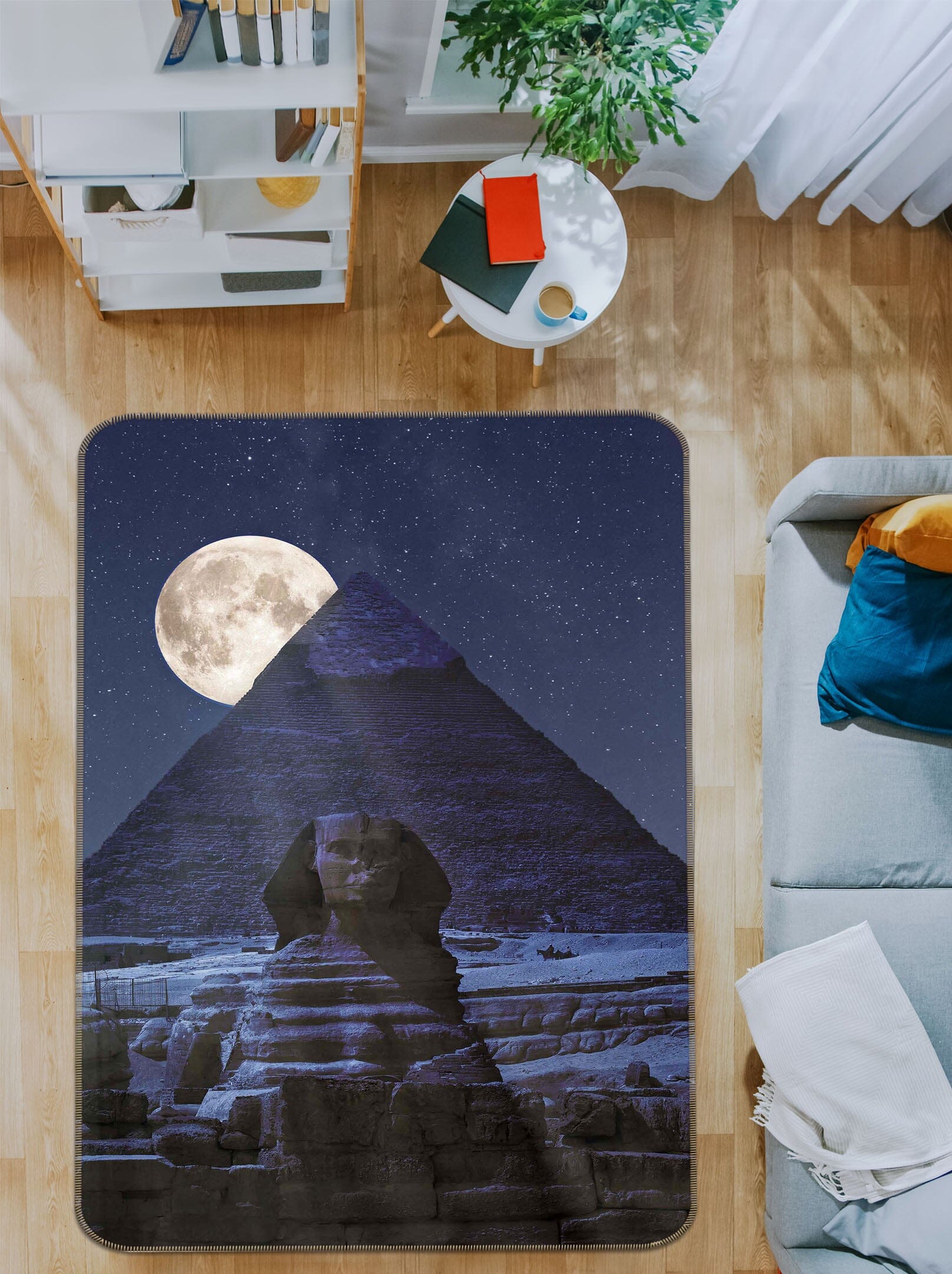 3D Moon Valley 1180 Marco Carmassi Rug Non Slip Rug Mat Mat AJ Creativity Home 