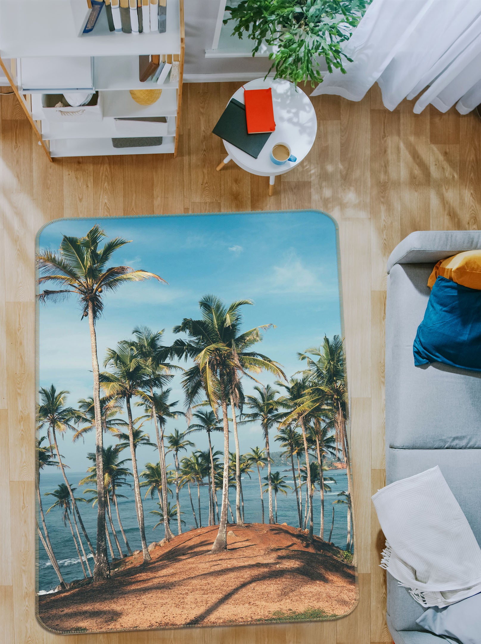 3D Coconut Grove 28010 Non Slip Rug Mat
