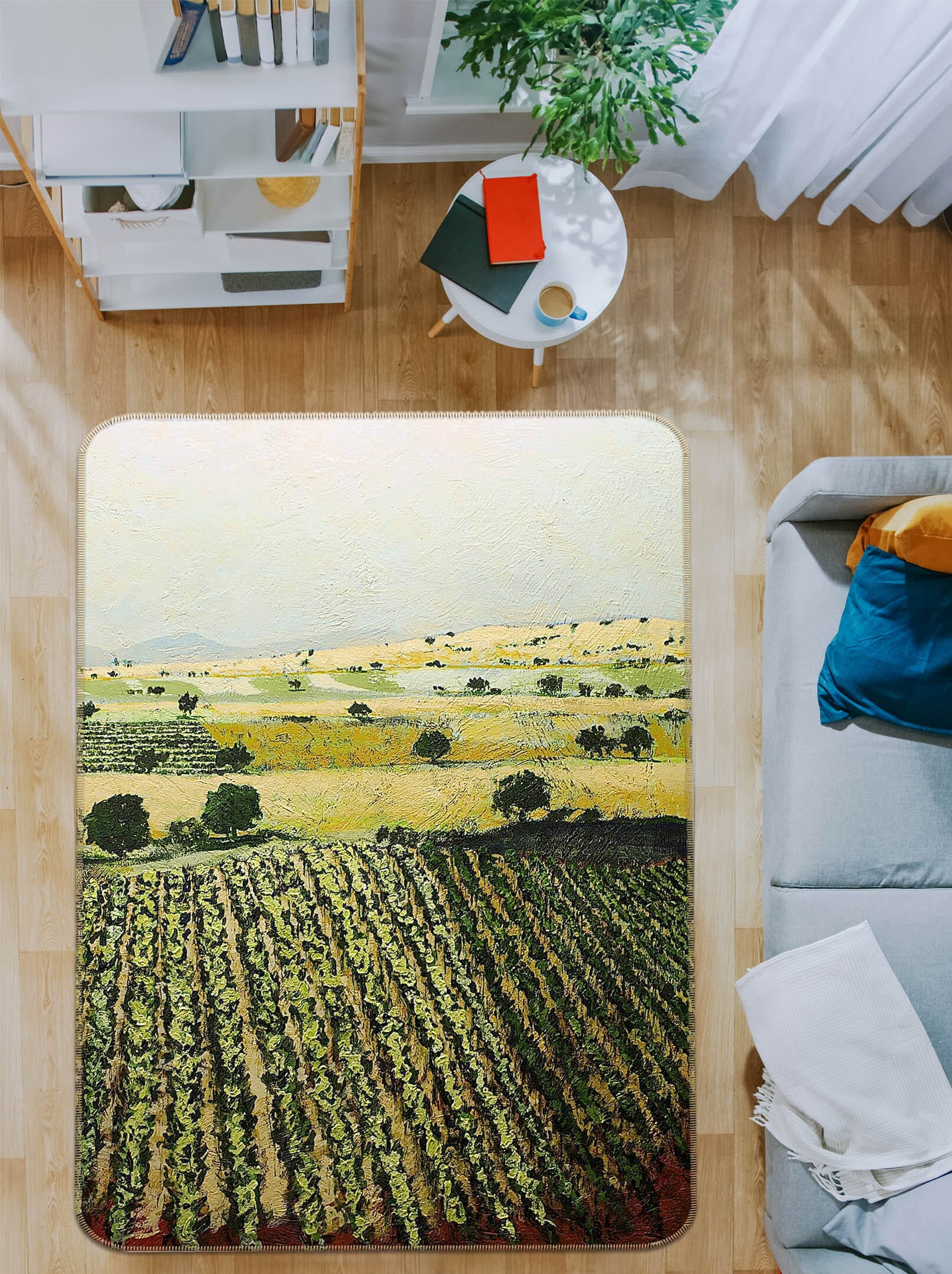 3D Storms Over 1026 Allan P. Friedlander Rug Non Slip Rug Mat Mat AJ Creativity Home 