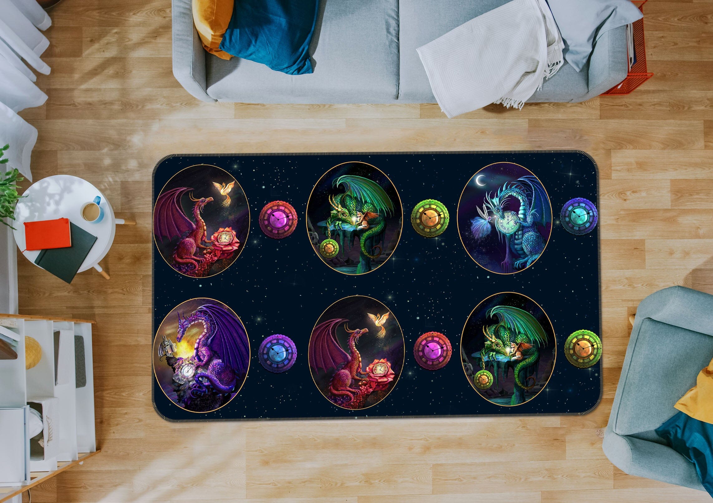 3D Dragon Egg 3005 Rose Catherine Khan Rug Non Slip Rug Mat Mat AJ Creativity Home 