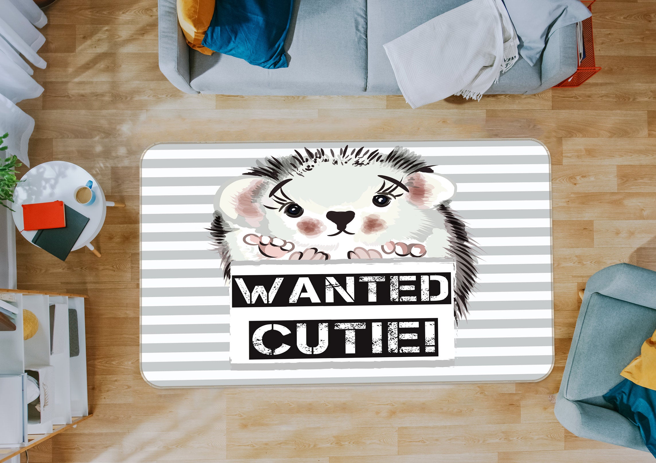 3D Hedgehog 37069 Non Slip Rug Mat