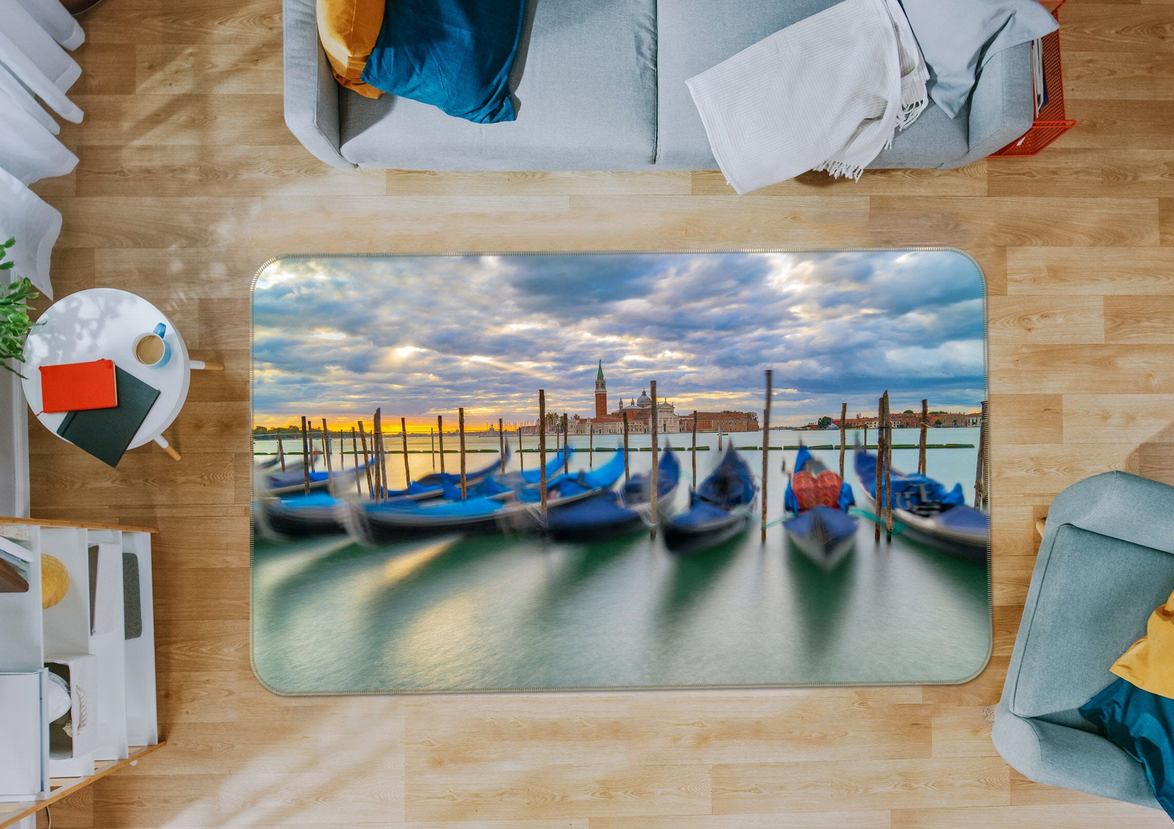 3D Regatta 1172 Marco Carmassi Rug Non Slip Rug Mat Mat AJ Creativity Home 