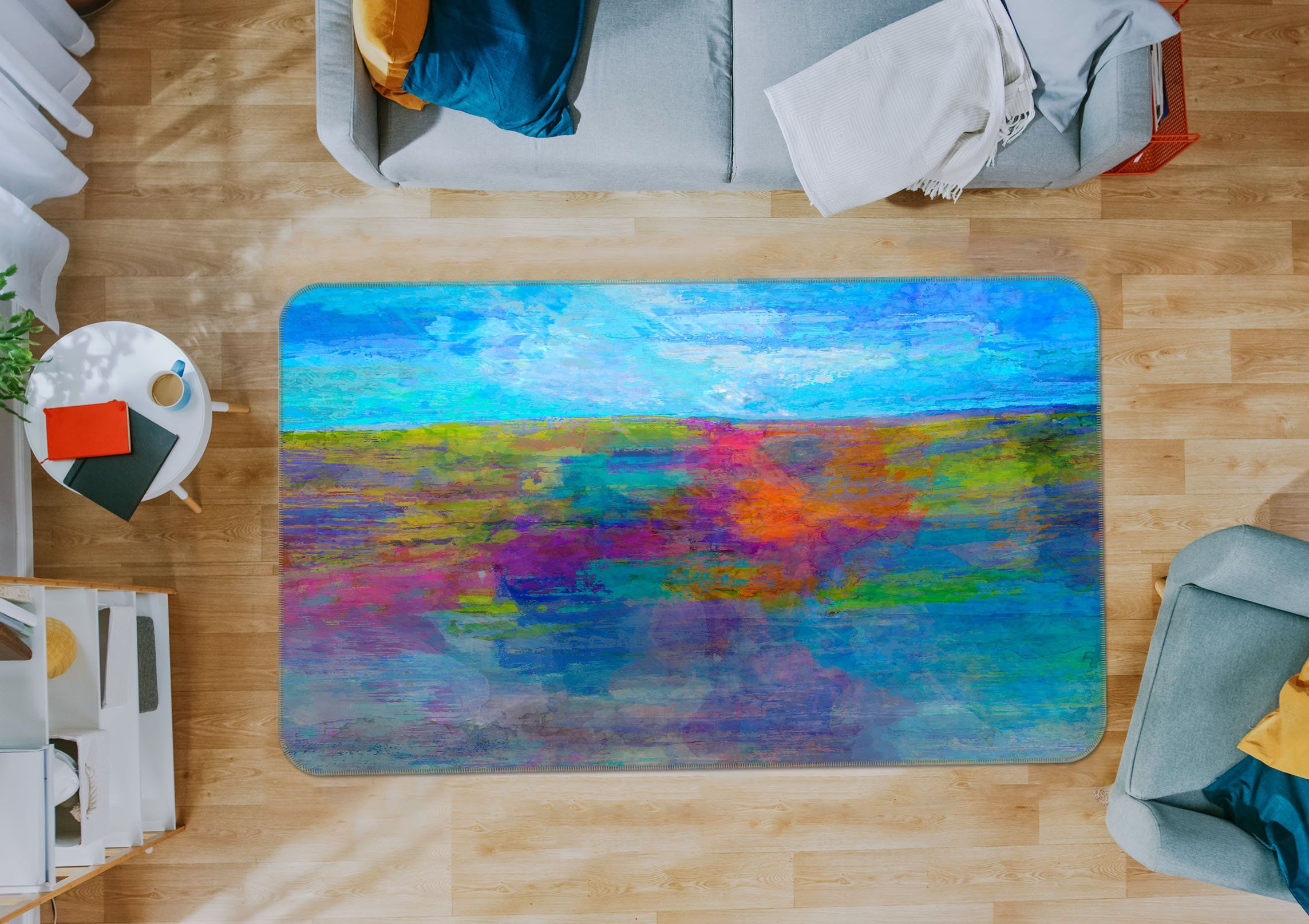 3D Abstract Art 1016 Michael Tienhaara Rug Non Slip Rug Mat Mat AJ Creativity Home 