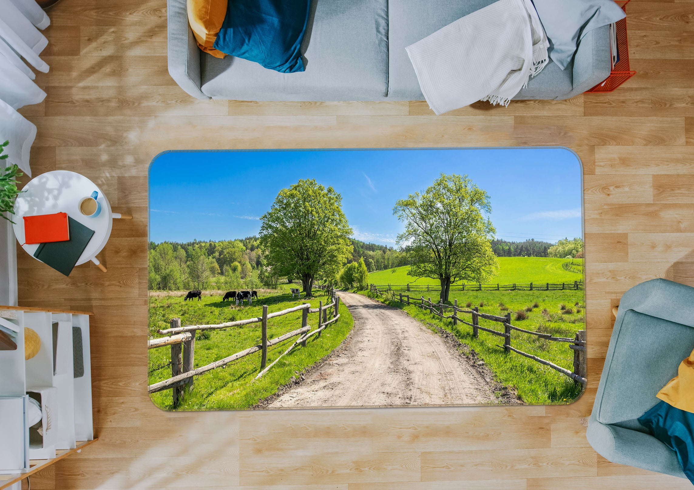 3D Tree The Way 34164 Non Slip Rug Mat