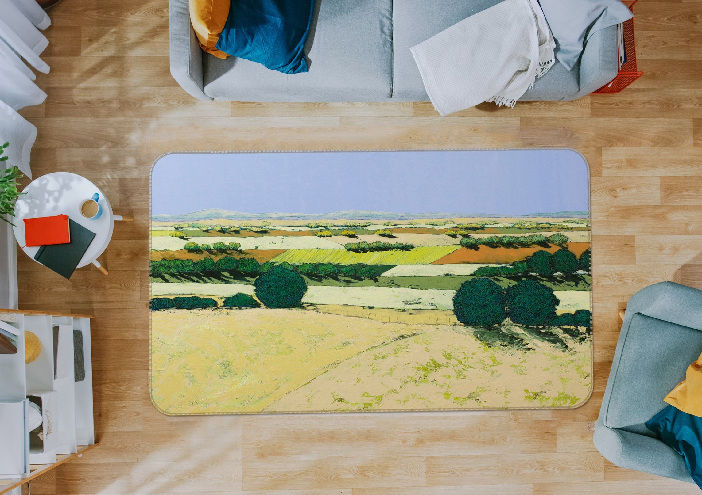 3D Summer Candy 1004 Allan P. Friedlander Rug Non Slip Rug Mat Mat AJ Creativity Home 