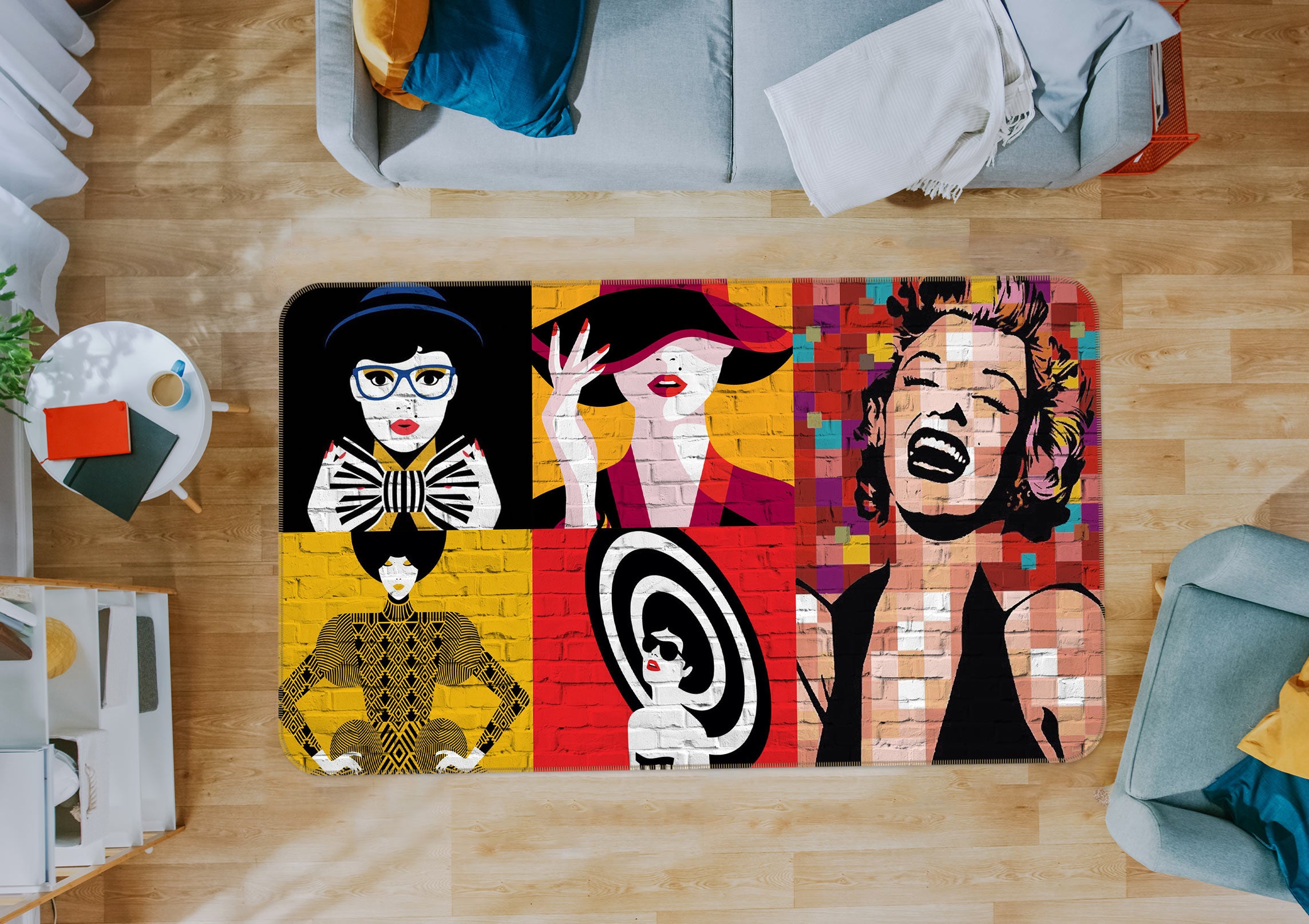 3D Beauty 77066 Non Slip Rug Mat