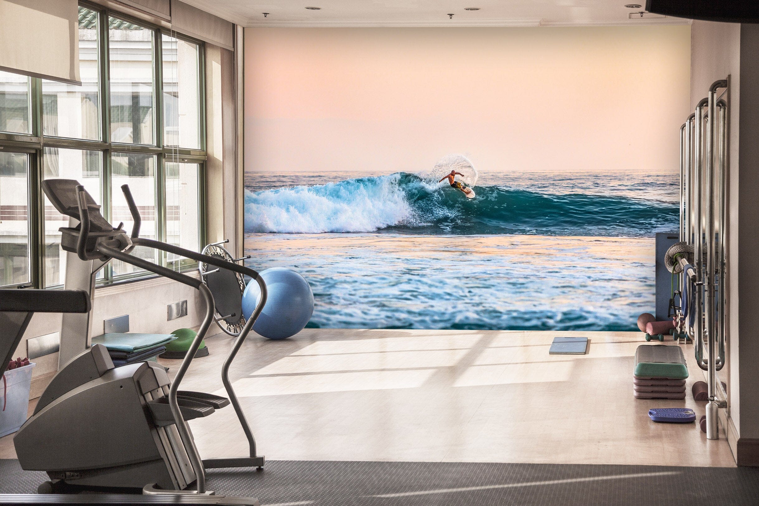 3D White Sea Waves 202 Wall Murals Wallpaper AJ Wallpaper 2 