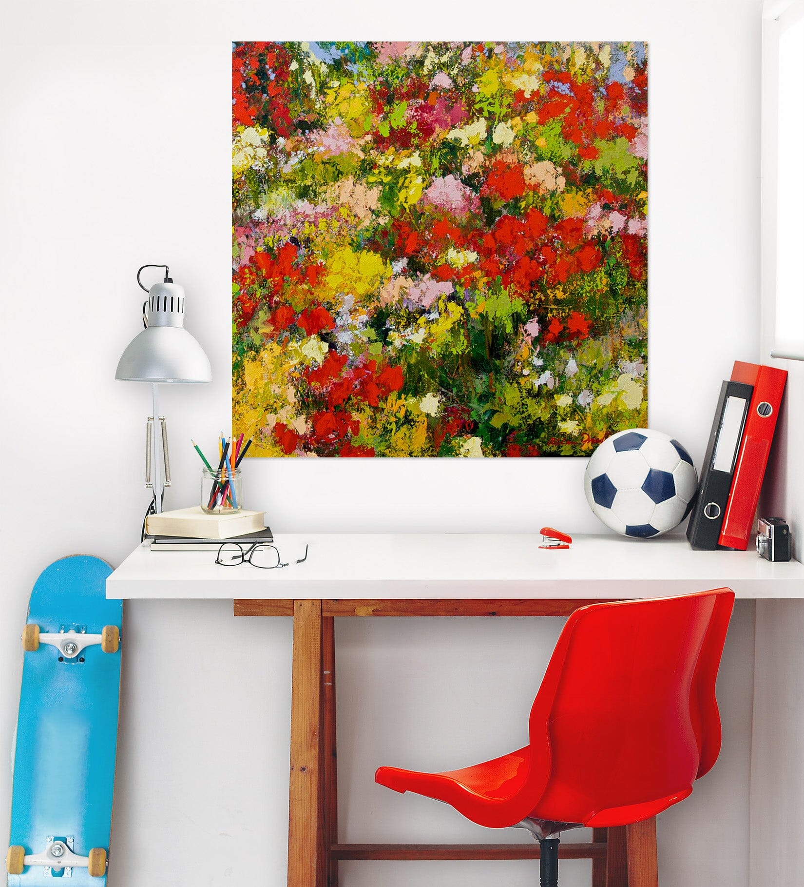 3D Field Flowers 012 Allan P. Friedlander Wall Sticker Wallpaper AJ Wallpaper 2 