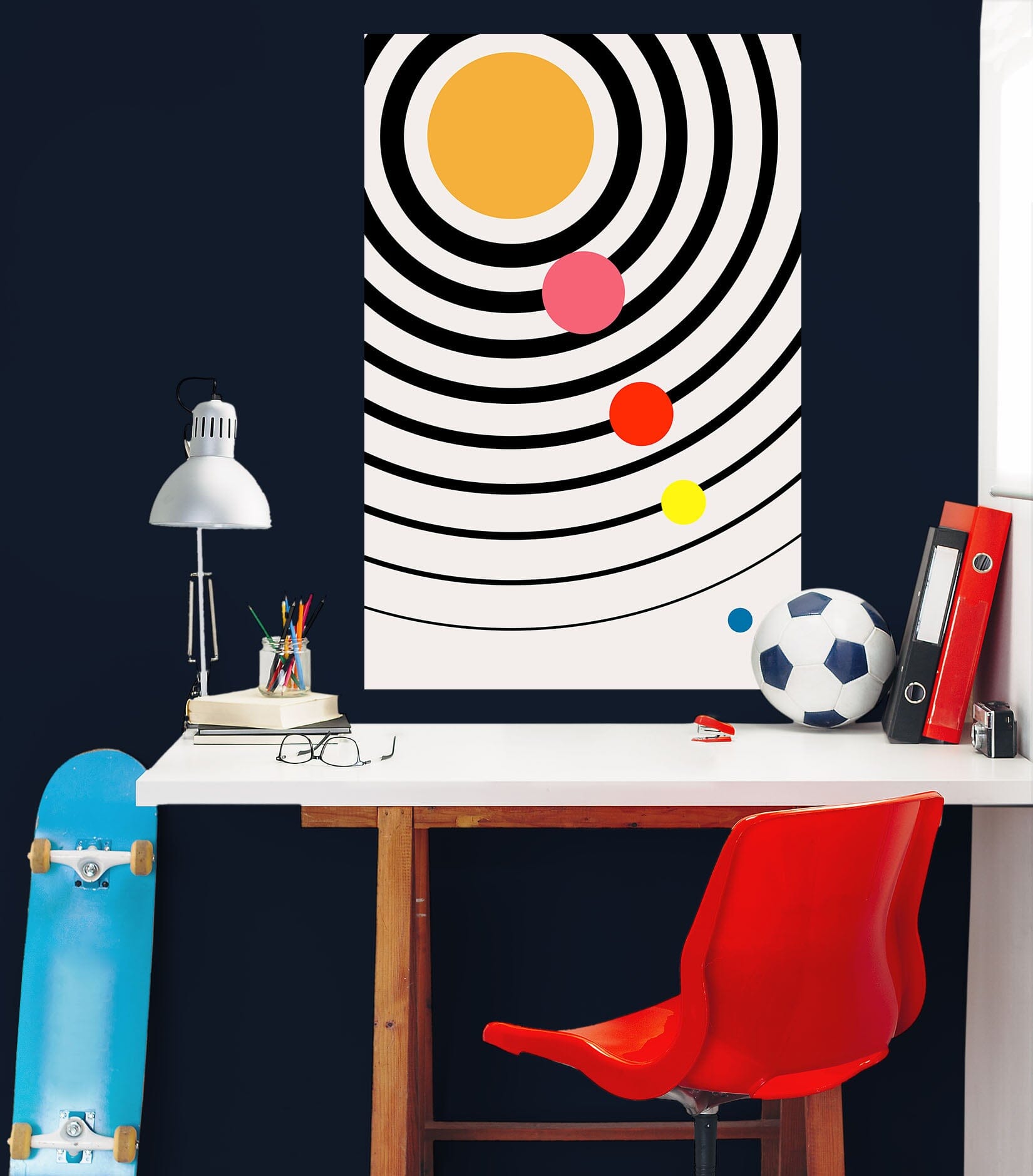 3D Colored Dots 196 Boris Draschoff Wall Sticker Wallpaper AJ Wallpaper 2 